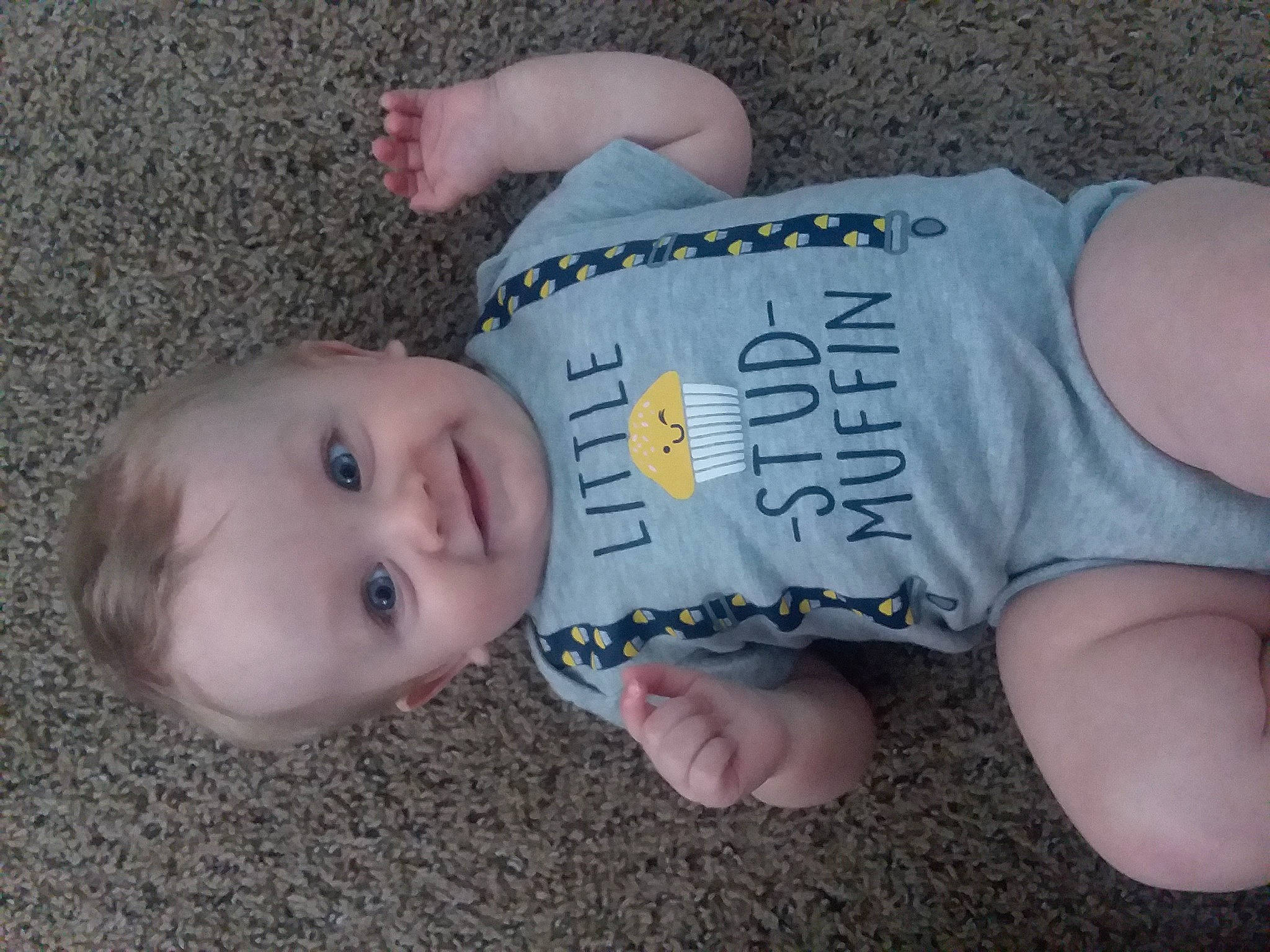 Nathan joined the competition — help win amazing prizes! baby, baby_toddler_clothing, child, finger, hand, joy, person, thumb, toddler