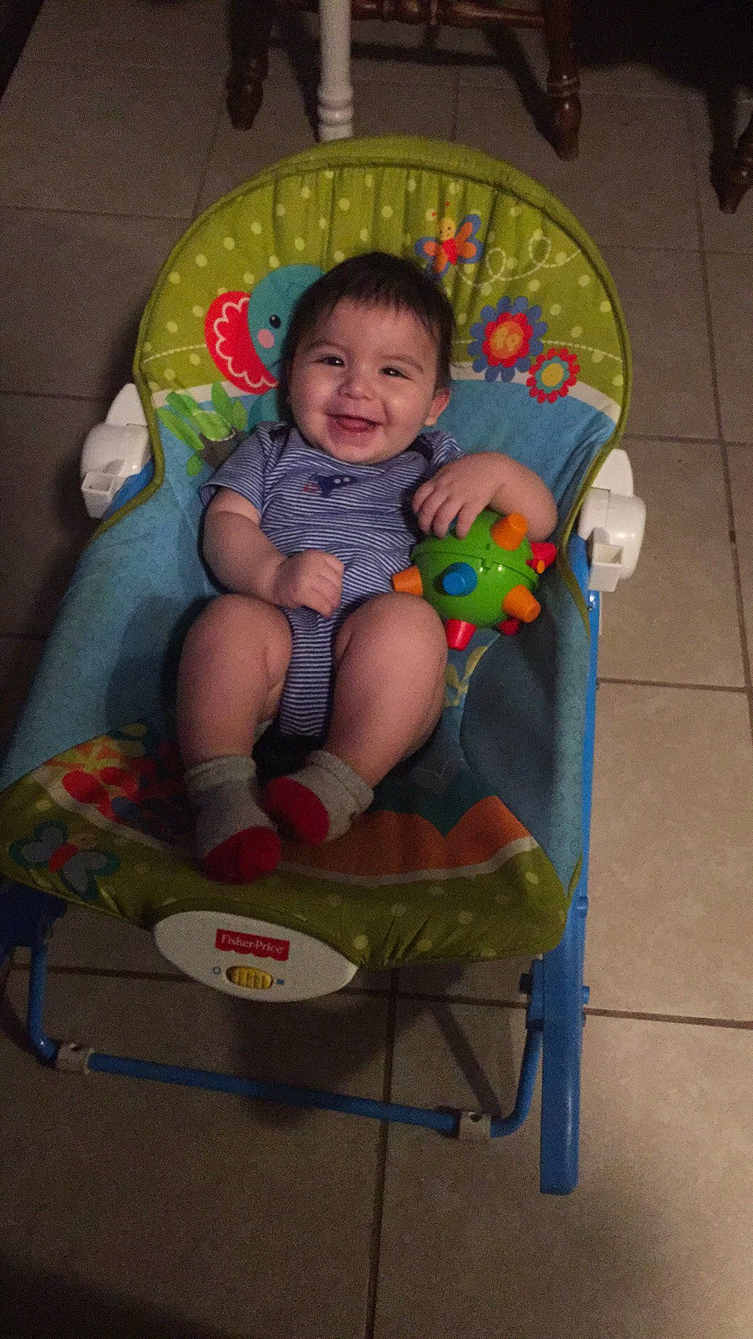 Giovanni Alba Jr is registered to the contest to win money with this photo: baby_carriage, baby_products, chair, child, day, fun, furniture, infant, joy, person, play, product, sitting, skin, toddler, toy