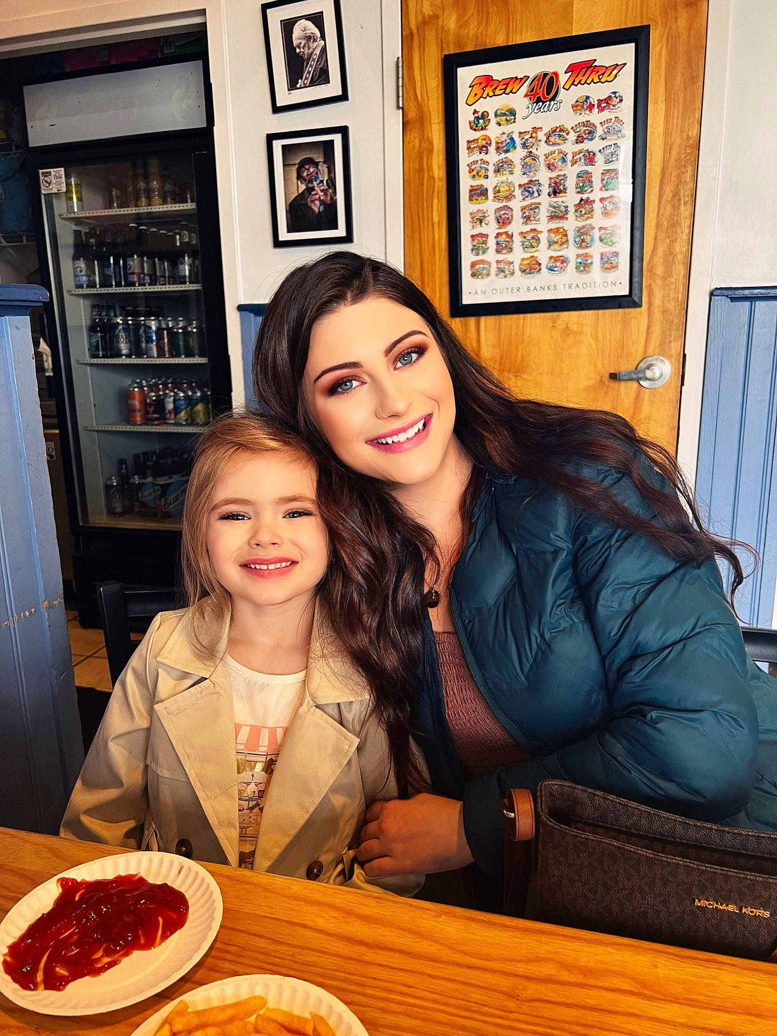 Raegan is registered to the contest to win money with this photo: chair, comfort_food, cooking, cuisine, dish, event, finger_food, food, fun, happy, ingredient, joy, junk_food, person, picture_frame, plate, recipe, smile, sweetness, table