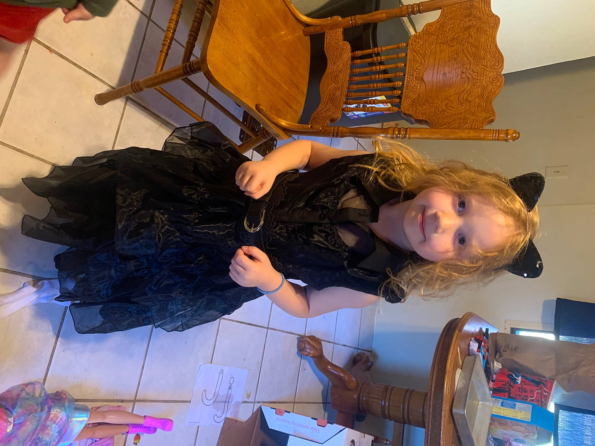 Ava joined the competition — help win amazing prizes! art, artist, chair, fashion_design, flooring, fun, fur, hair_coloring, hairstyle, joy, long_hair, person, room, smile, visual_arts, wood