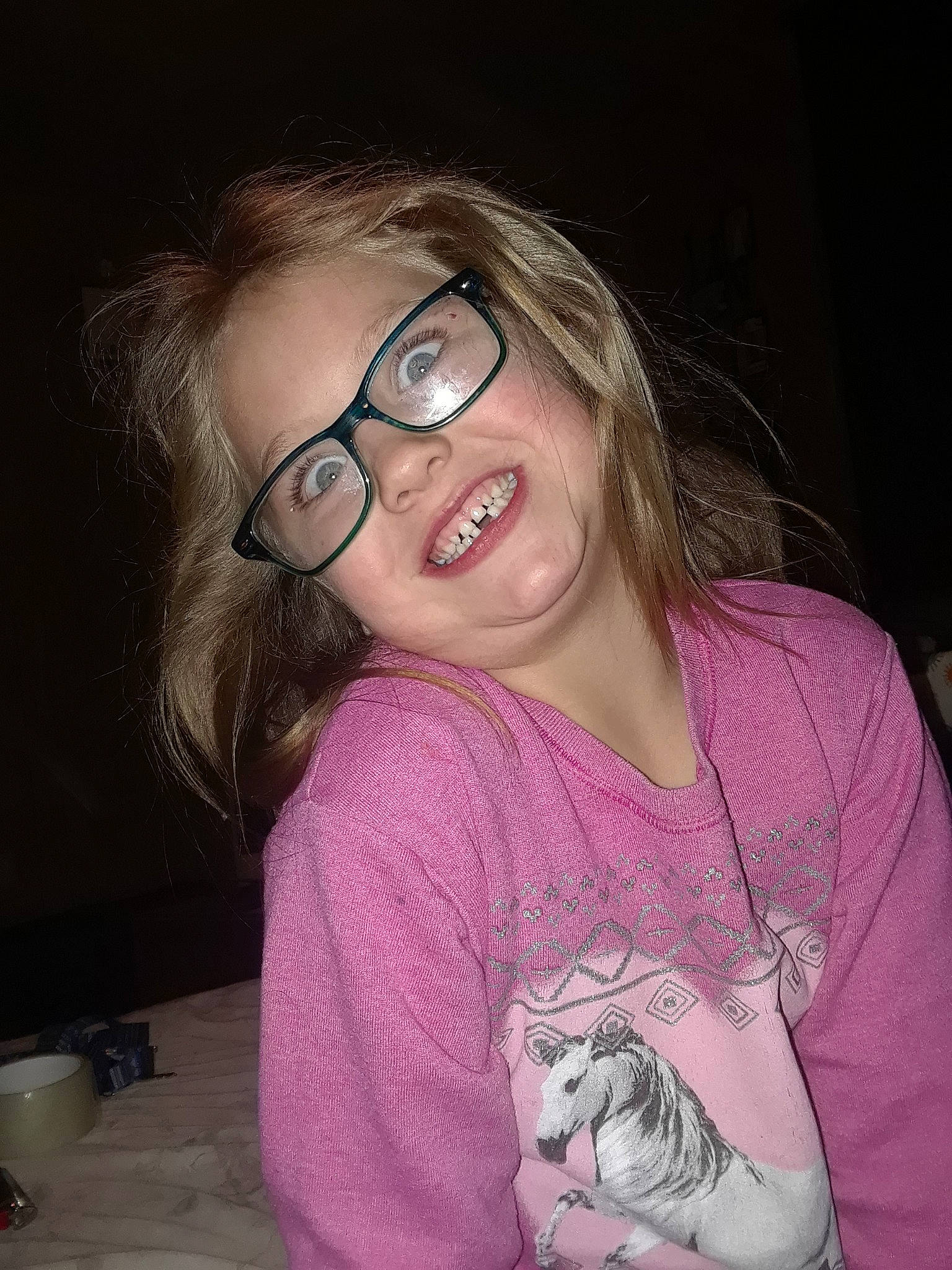 Alastrina joined the competition — help win amazing prizes! beauty, blond, eye, eyebrow, eyewear, face, facial_expression, fun, girl, glasses, hair, hairstyle, head, human_hair_color, joy, nose, person, pink, purple, skin