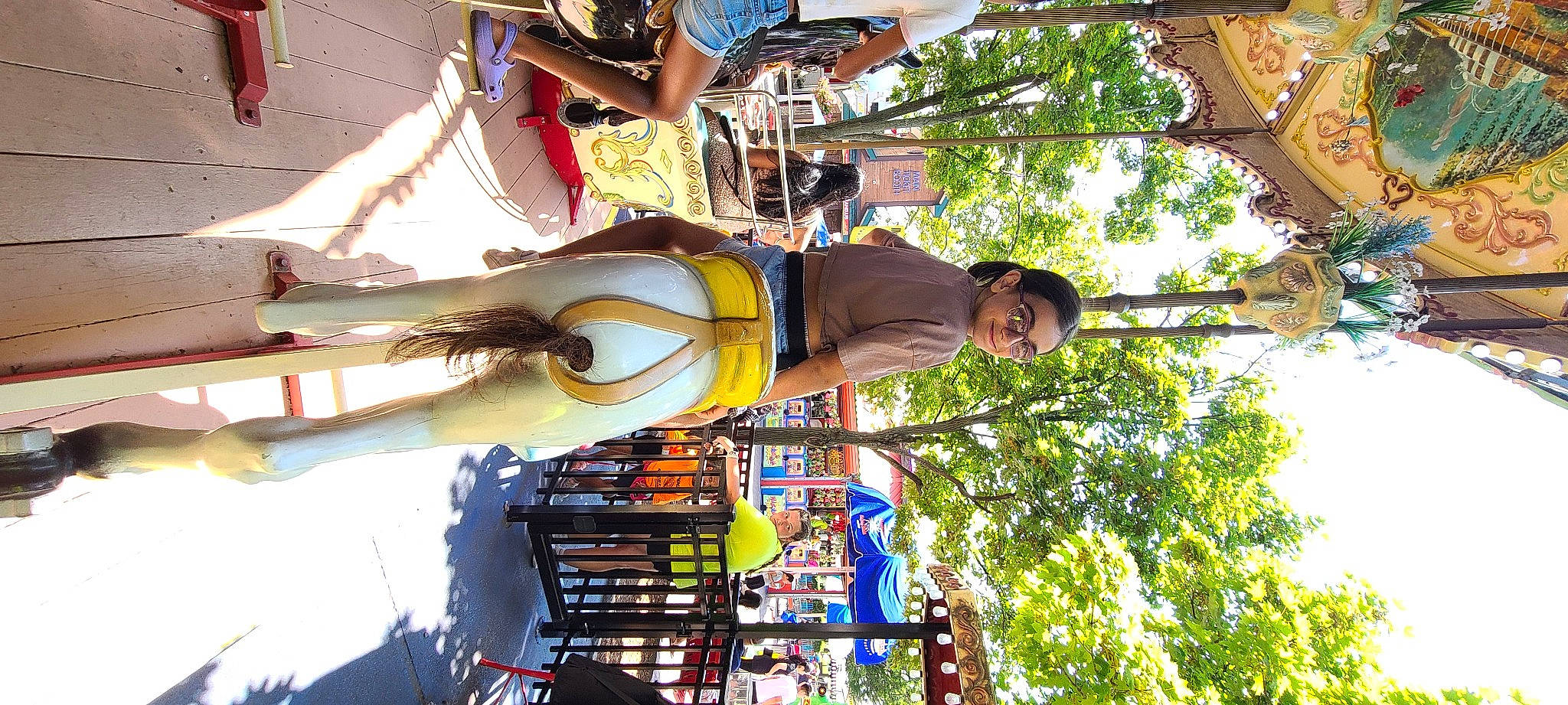 Stephanie joined the competition — help win amazing prizes! city, event, fun, hat, joy, leisure, person, plant, pole, recreation, shorts, sky, t_shirt, tree, vacation