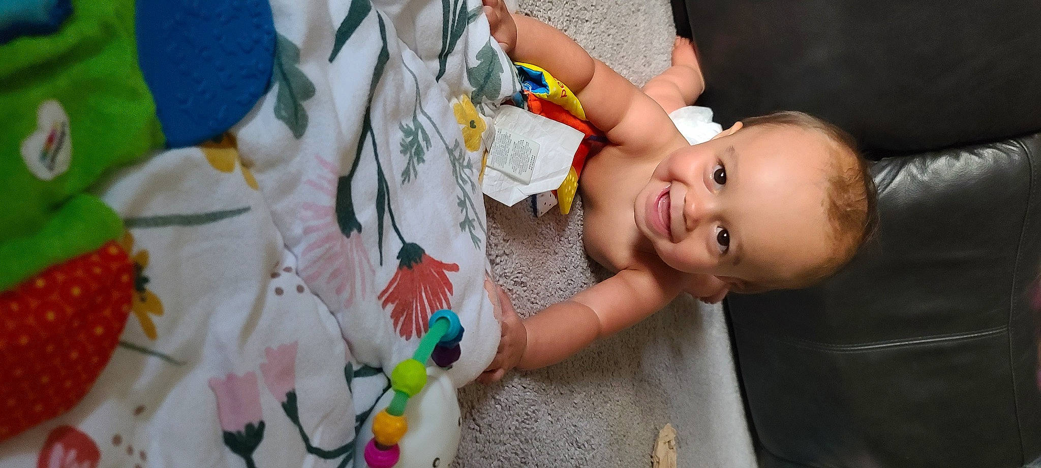 Skylar joined the competition — help win amazing prizes! baby, baby_products, baby_toddler_clothing, child, event, fun, happy, joy, nail, party, pattern, person, play, portrait_photography, room, sitting, smile, t_shirt, toddler, vacation