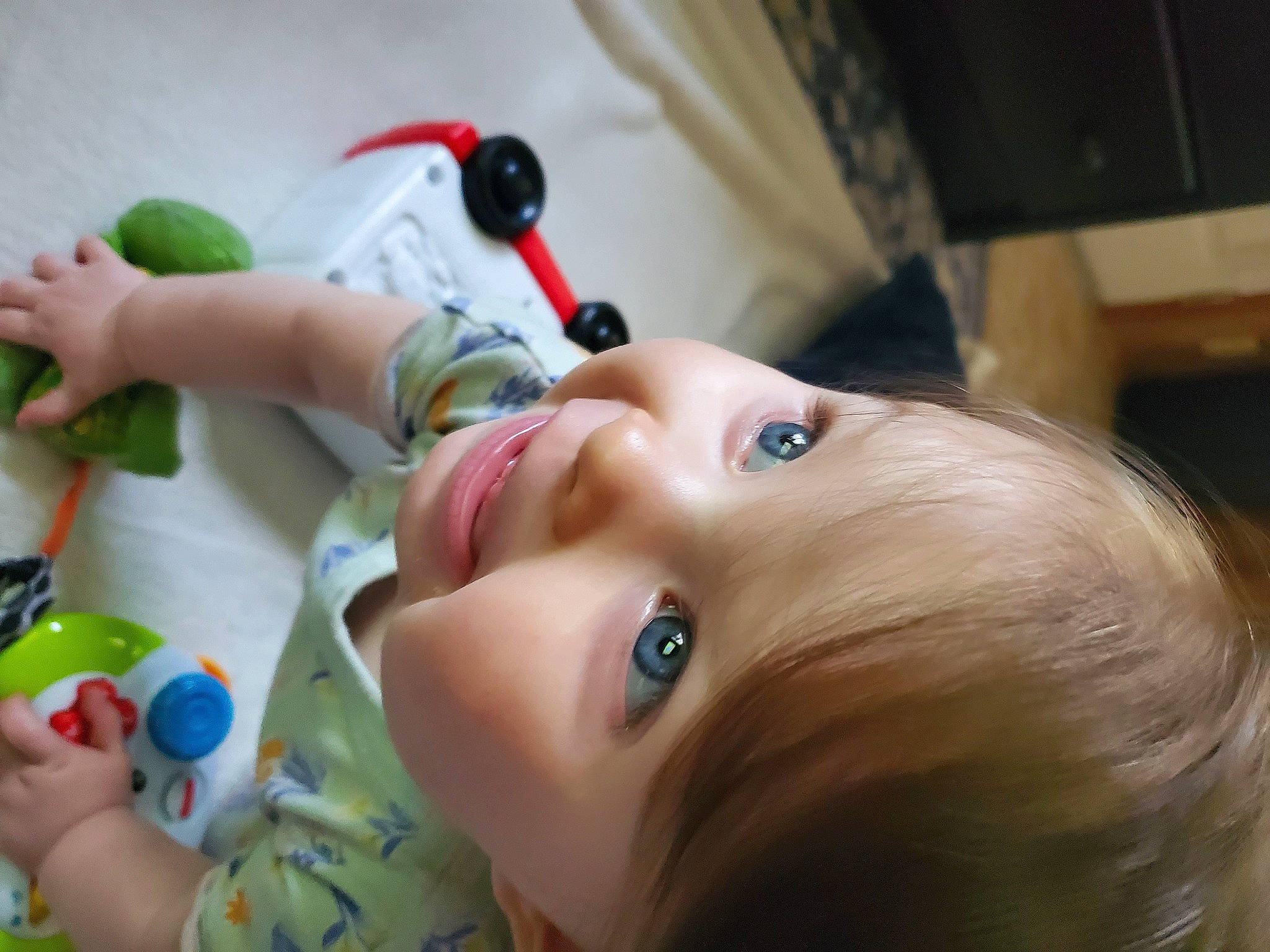 Adeline joined the competition — help win amazing prizes! baby, cheek, child, ear, eye, eyebrow, eyelash, finger, fun, hand, lip, mouth, nail, neck, nose, person, play, skin, toddler