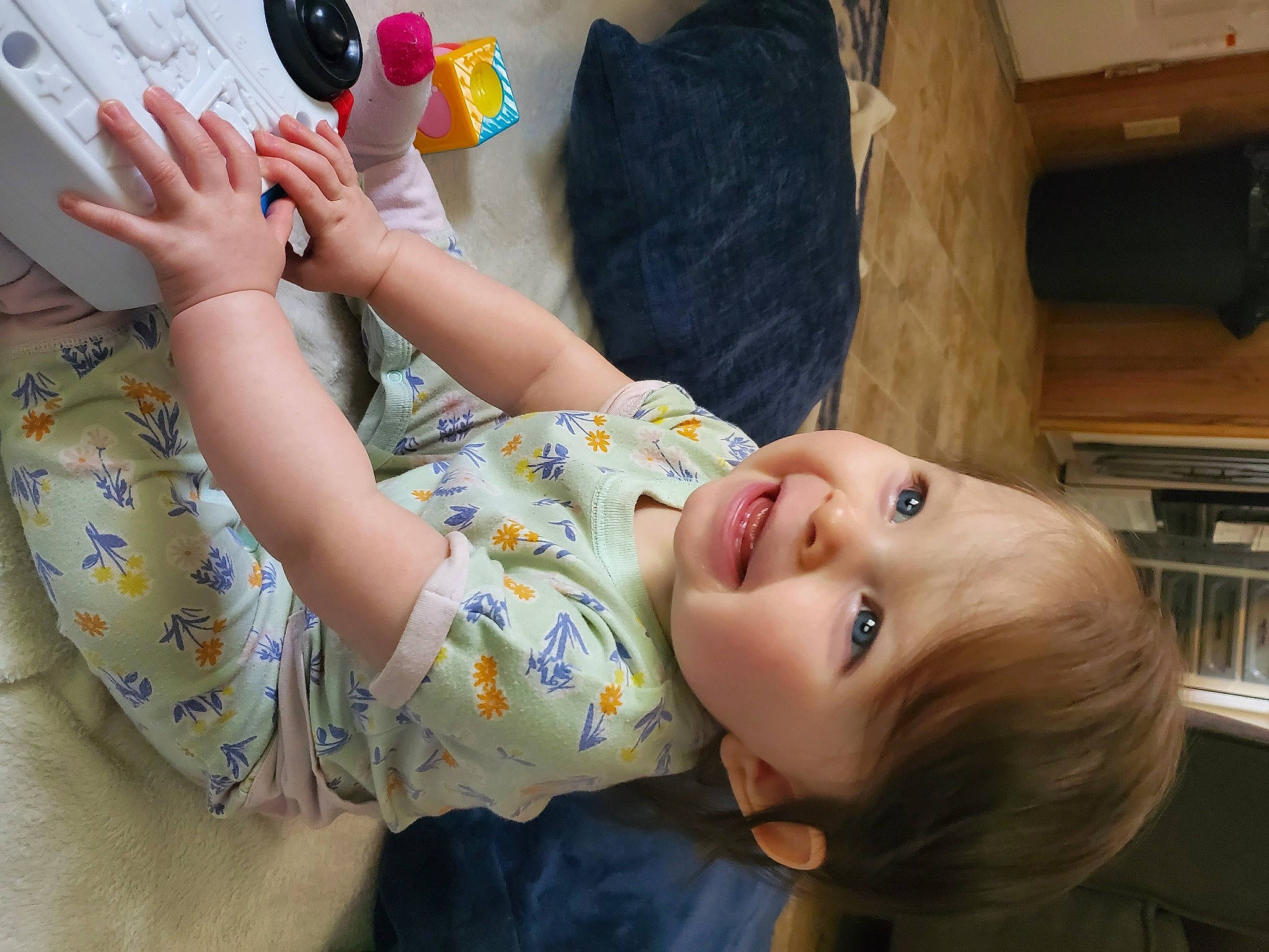 Adeline joined the competition — help win amazing prizes! black_hair, child, ear, finger, leg, nail, neck, person, skin, toddler