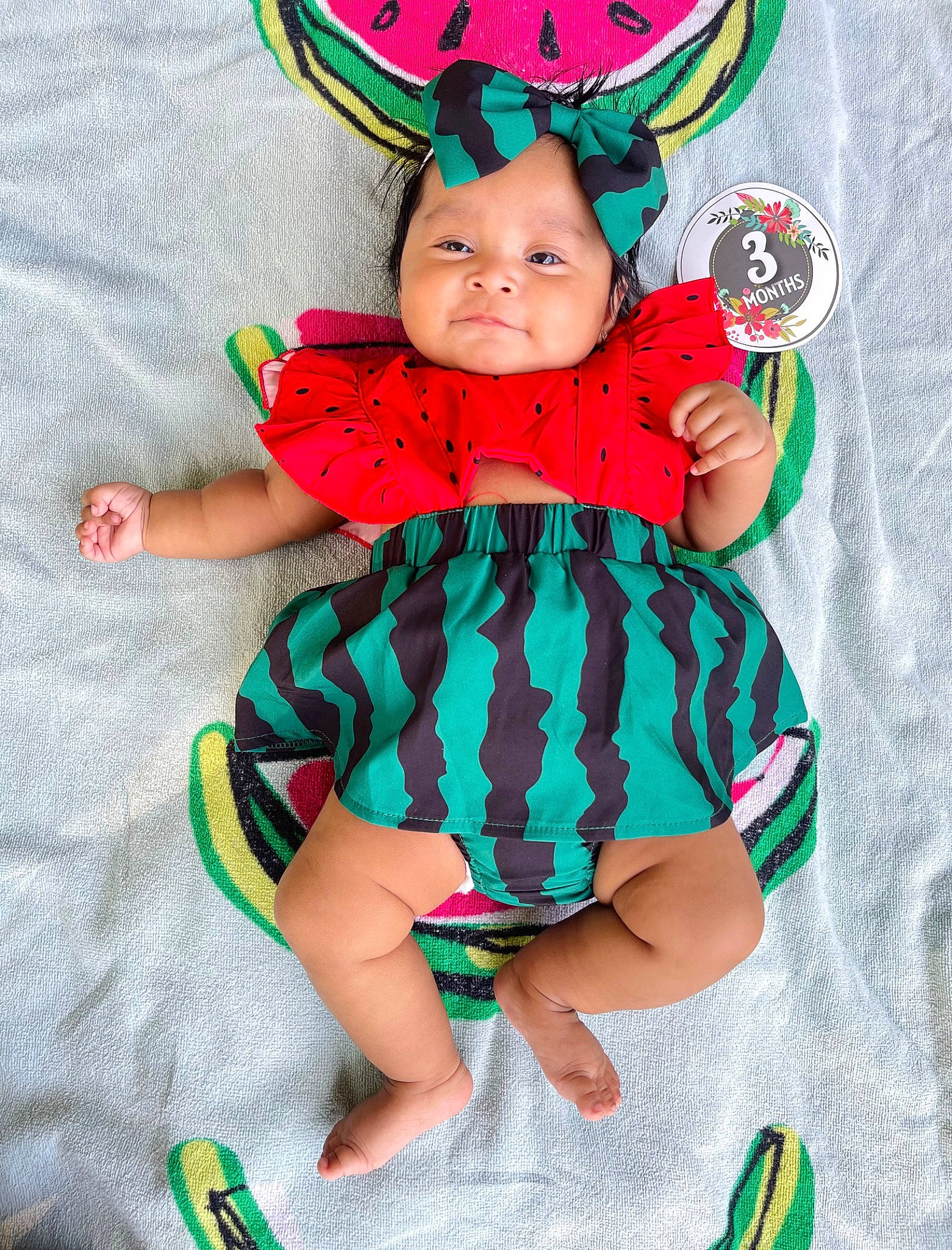 Hailey joined the competition — help win amazing prizes! baby, baby_products, baby_toddler_clothing, child, costume_hat, crown, face, fashion_accessory, fun, green, happy, head, headpiece, headwear, linens, magenta, pattern, person, pink, sleeve