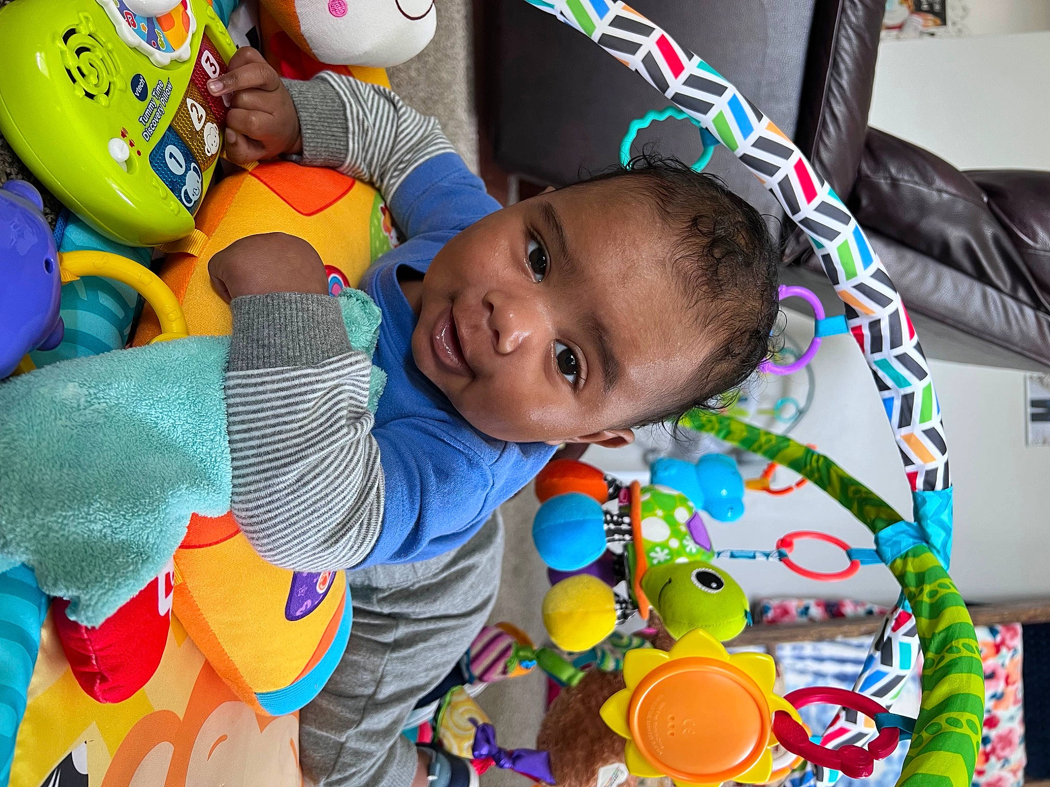 Luca joined the competition — help win amazing prizes! adaptation, baby, baby_products, baby_toddler_clothing, child, event, facial_expression, fun, happy, leisure, person, play, product, room, smile, stuffed_toy, textile, toddler, toy, world