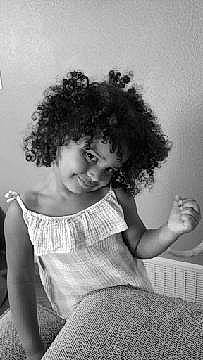 K'Eondra joined the competition — help win amazing prizes! afro, beauty, black, black_and_white, gesture, hair, hairstyle, happy, human, jheri_curl, joy, monochrome, monochrome_photography, person, ringlet, shoulder, sleeve, smile, standing, style