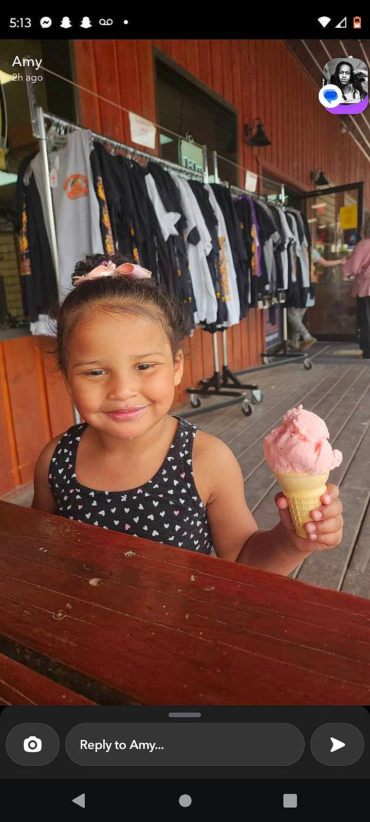 K'Eondra joined the competition — help win amazing prizes! cone, dairy, dessert, dondurma, food, frozen_dessert, fun, gelato, happy, ice_cream, ice_cream_cone, joy, person, photograph, shorts, smile, snapshot, soft_serve_ice_creams, sorbetes, sweetness
