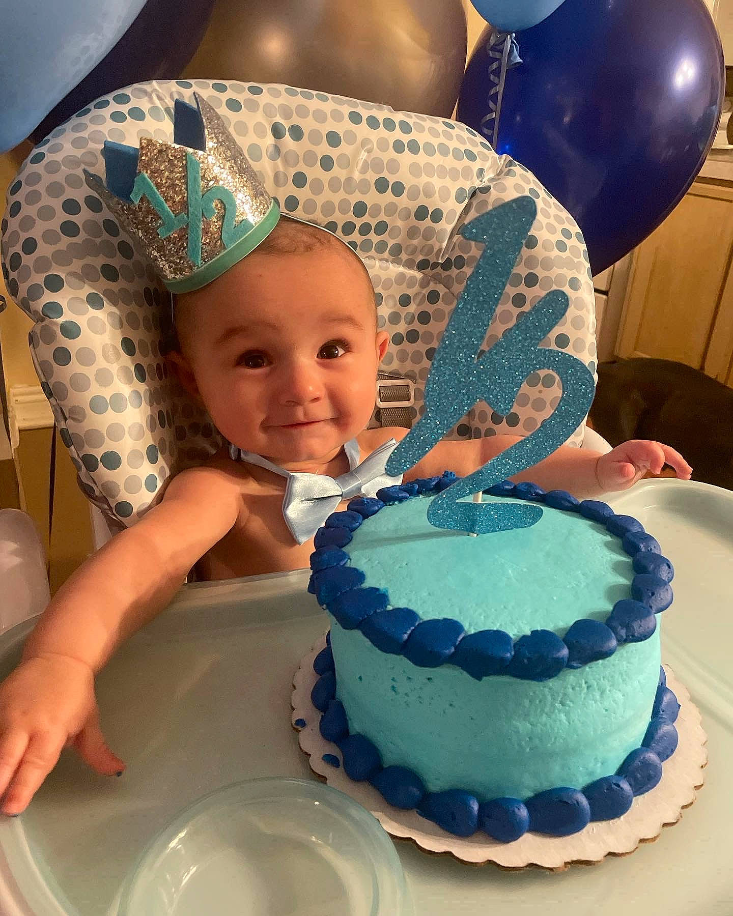 Karter Wayne joined the competition — help win amazing prizes! baked_goods, balloon, birthday, birthday_cake, blue, cake, cake_decorating, cake_decorating_supply, cream, dessert, food, fun, happy, joy, person, plate, smile, sugar_cake, sugar_paste, sweetness