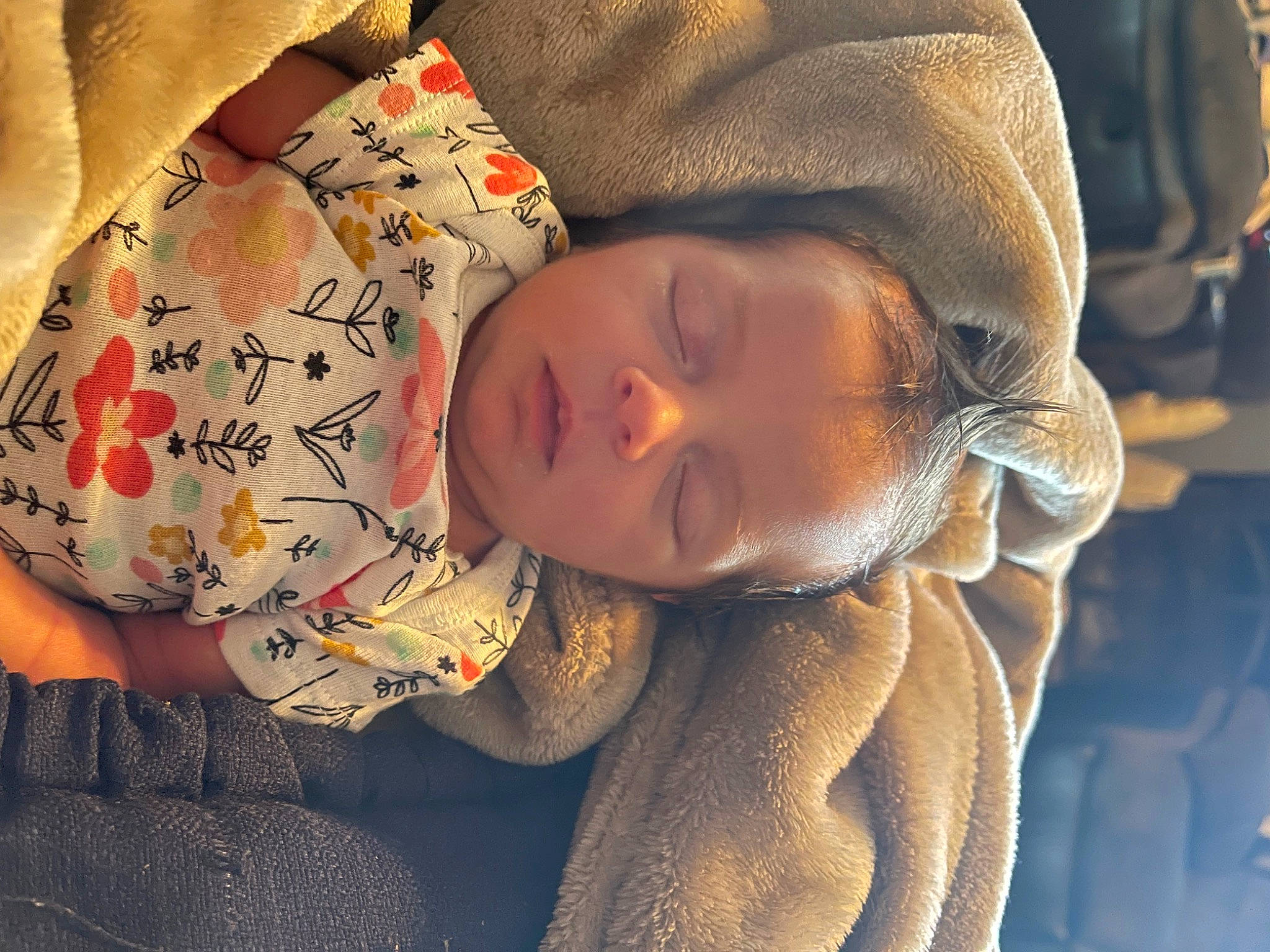 Leslie joined the competition — help win amazing prizes! baby, baby_toddler_clothing, bedtime, cheek, child, comfort, eye, hand, happy, head, human_body, linens, nap, nose, pattern, person, skin, sleeve, textile, toddler