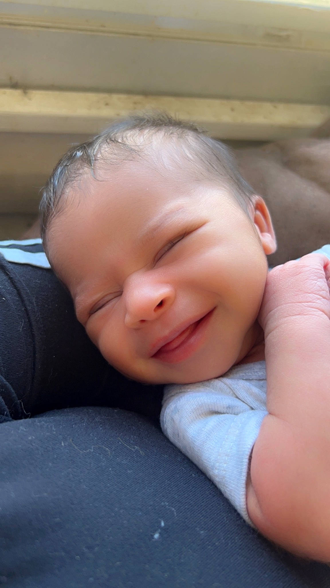 Skyemarie joined the competition — help win amazing prizes! baby, baby_toddler_clothing, cheek, close_up, comfort, ear, eye, eyebrow, eyelash, gesture, happy, human_body, iris, joy, lip, neck, nose, person, skin, smile