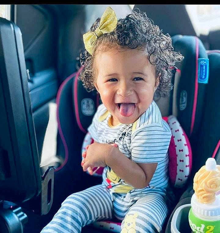 Heaven joined the competition — help win amazing prizes! auto_part, baby, baby_products, baby_toddler_clothing, car_seat, child, event, eye, family_car, fashion_accessory, fun, happy, headband, headpiece, person, sitting, skin, smile, toddler, travel