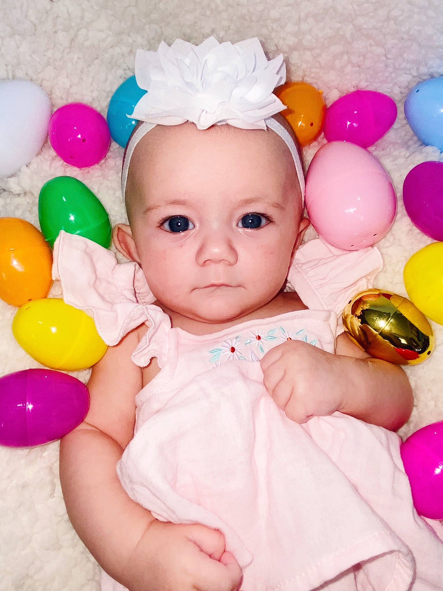 Aspyn joined the competition — help win amazing prizes! baby, baby_toddler_clothing, balloon, beauty, child, event, fashion_accessory, happy, headpiece, magenta, party_supply, people, person, petal, pink, product, sweetness, textile, toddler, toy