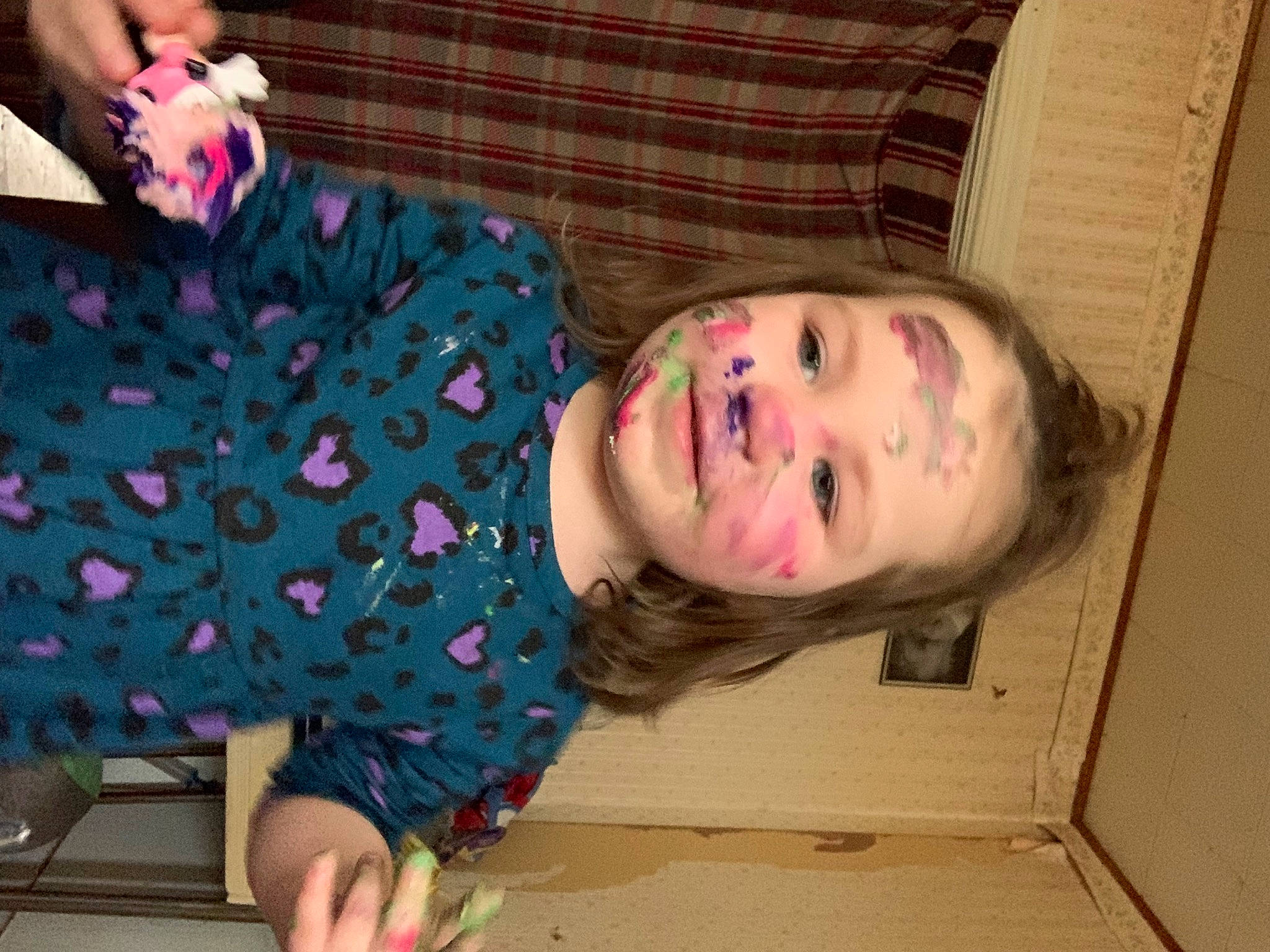 Paisley is registered to the contest to win money with this photo: beauty, black_hair, cheek, chin, eyebrow, eyelash, finger, fun, hairstyle, lip, long_hair, mouth, neck, nose, pattern, person, pink, skin, sleeve, smile