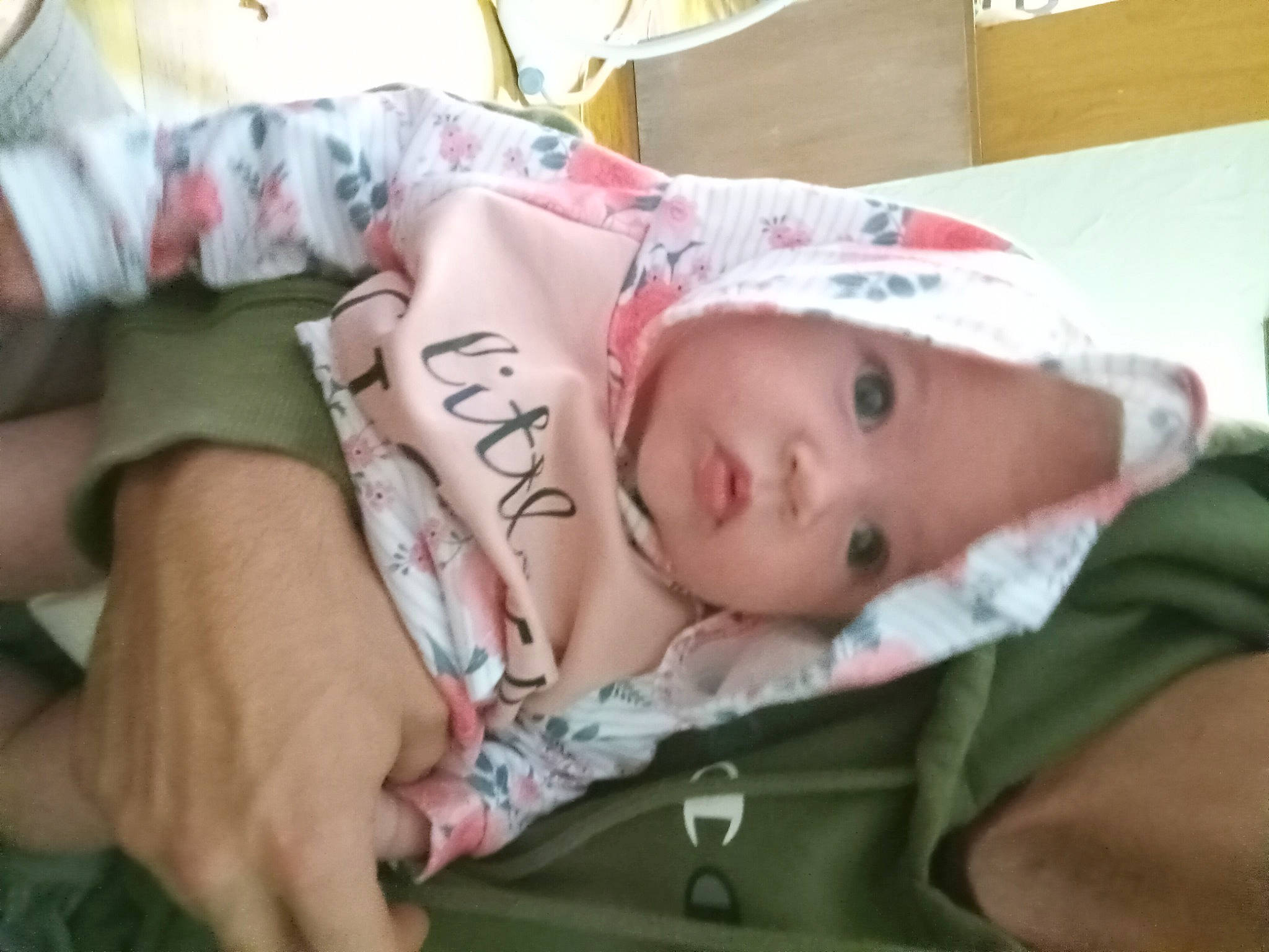 Gracie Rose joined the competition — help win amazing prizes! baby, baby_products, baby_safety, baby_toddler_clothing, cheek, child, comfort, grass, hat, headwear, linens, person, sleeve, toddler