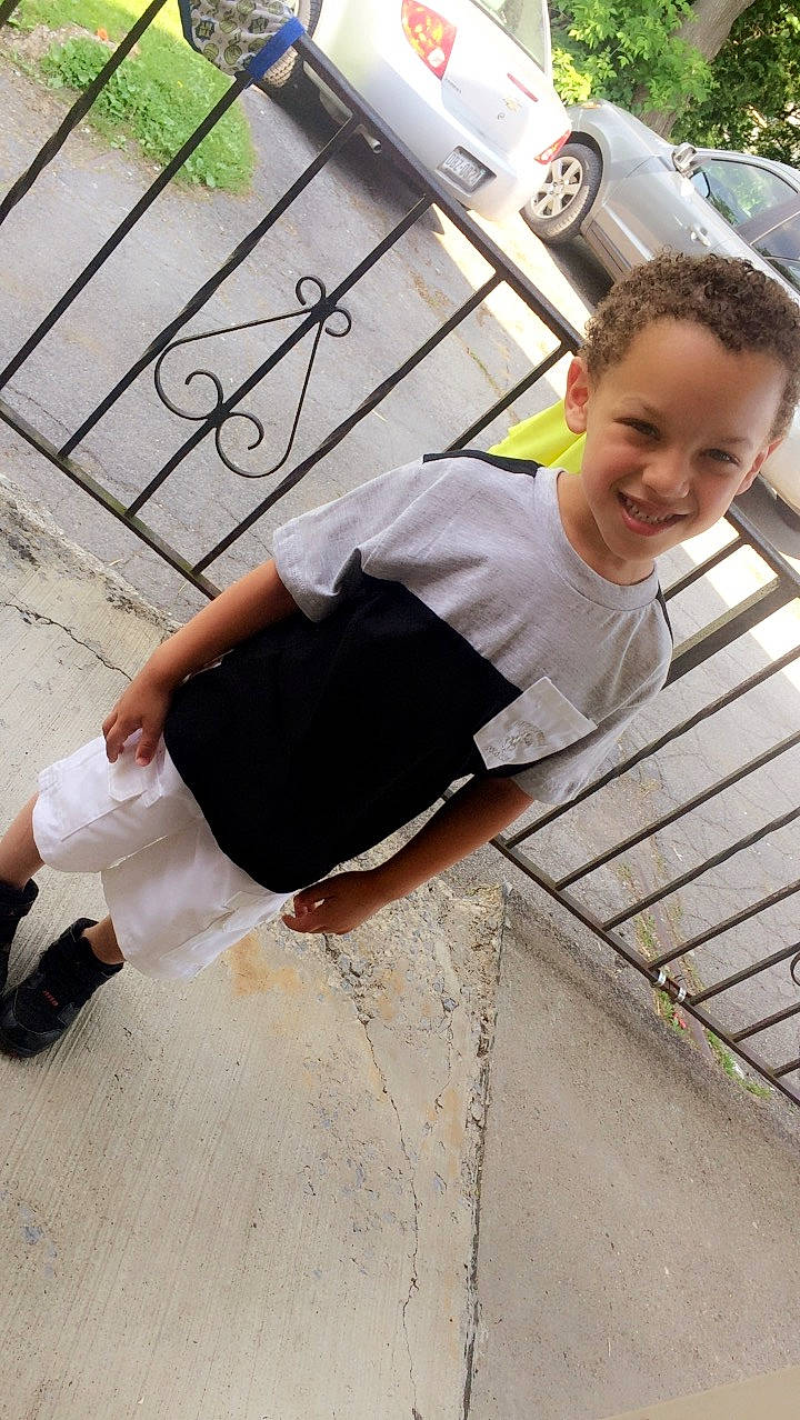 Channing joined the competition — help win amazing prizes! child, joy, leg, person