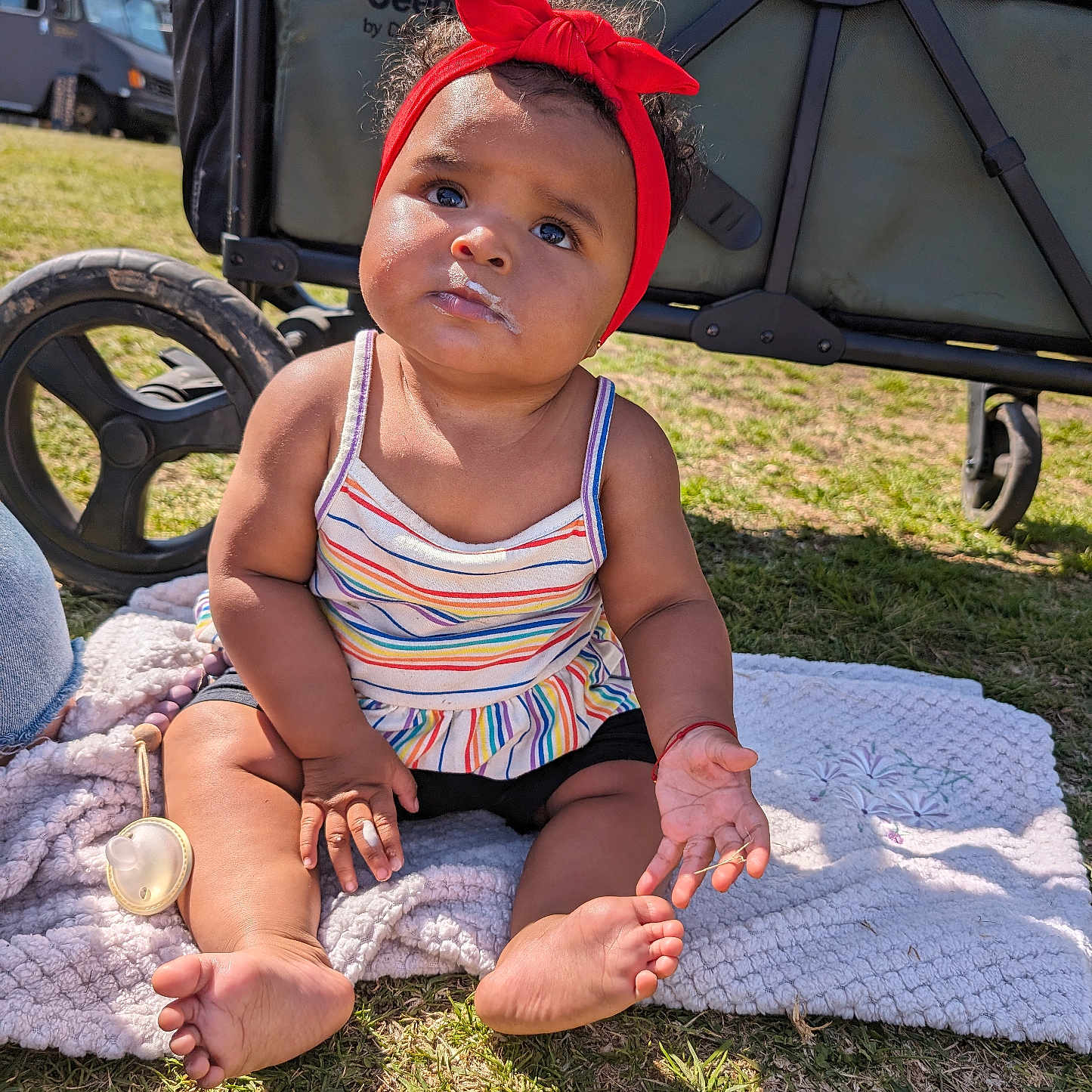 Leah joined the competition — help win amazing prizes! alloywheel, baby, bodypart, car, carwheel, face, finger, grass, hand, head, machine, person, photography, plant, portrait, spoke, tire, transportation, vehicle, wheel
