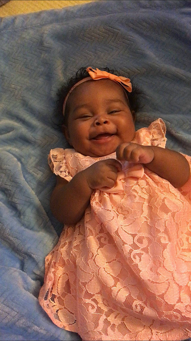 Syrinity is registered to the contest to win money with this photo: baby, cheek, child, headwear, person, toddler