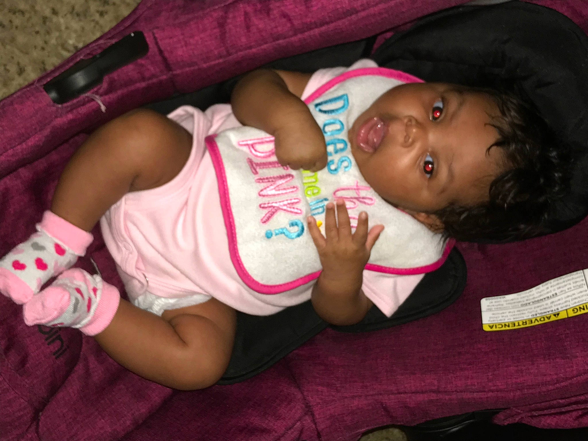 Syrinity joined the competition — help win amazing prizes! arm, baby, baby_products, bedtime, birth, cheek, child, finger, fun, hand, joint, leg, mouth, nap, person, pink, play, product, skin, sleep