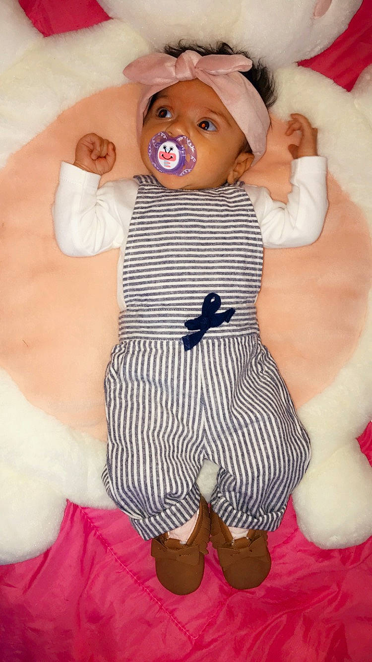 Shylo joined the competition — help win amazing prizes! baby, child, joy, nose, overall, person, pink, plush, stuffed_toy, teddy_bear, textile, toddler, toy