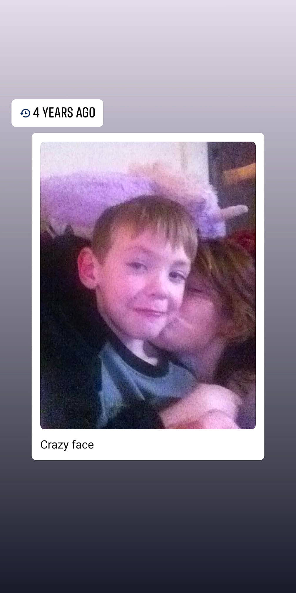 Cadin joined the competition — help win amazing prizes! child, face, facial_expression, head, nose, person, photo_caption, photograph, photography, selfie, smile, snapshot, text, toddler