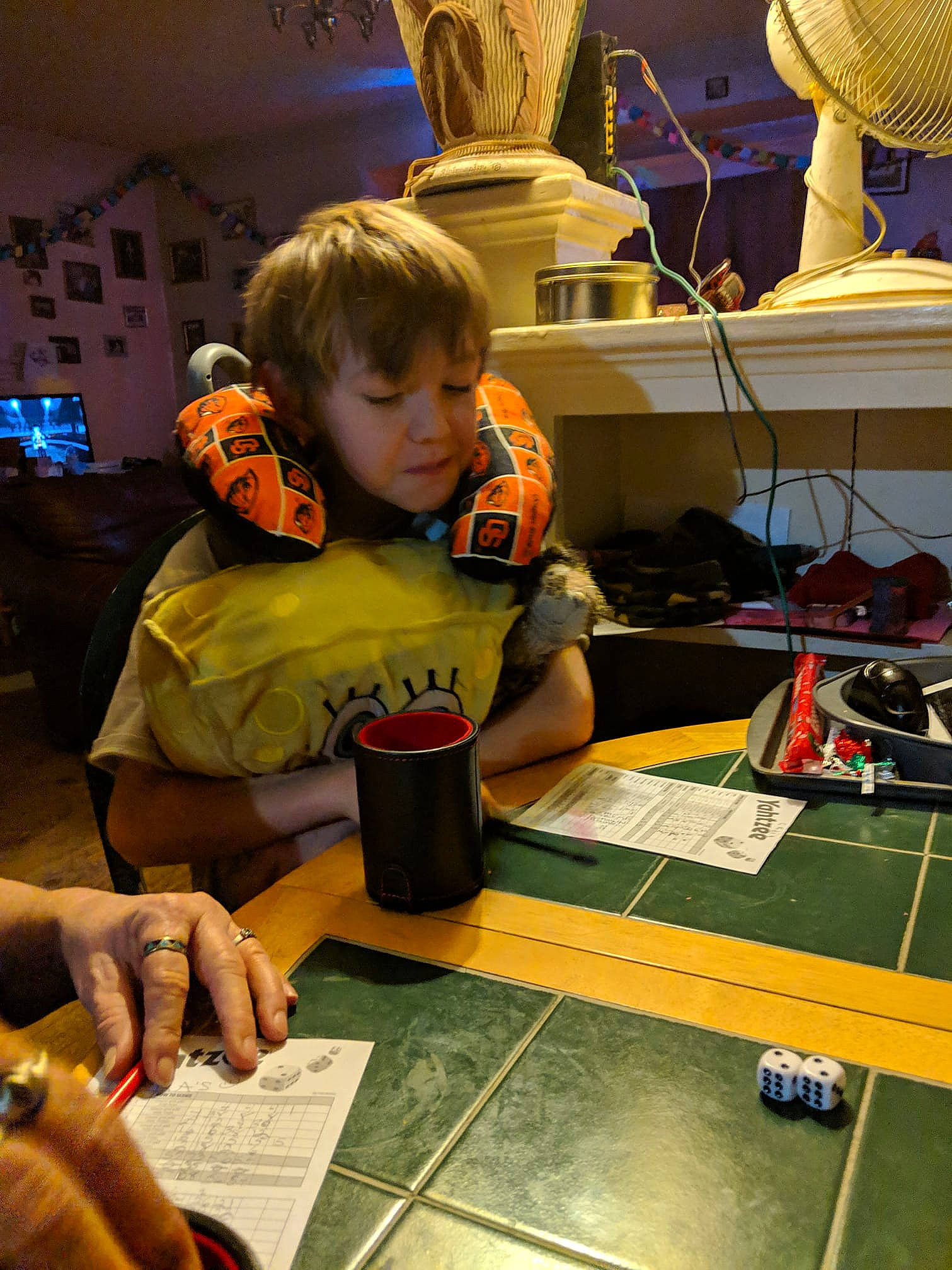 Cadin joined the competition — help win amazing prizes! art, child, games, person, play, table, toddler