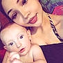 Braxtan is registered to the contest to win money with this photo: woman, baby, child, portrait, selfie, indoor, face, smile, skin, person, holding, closeup, young, casual, mural, astronaut, colorful, intimate, family, affection