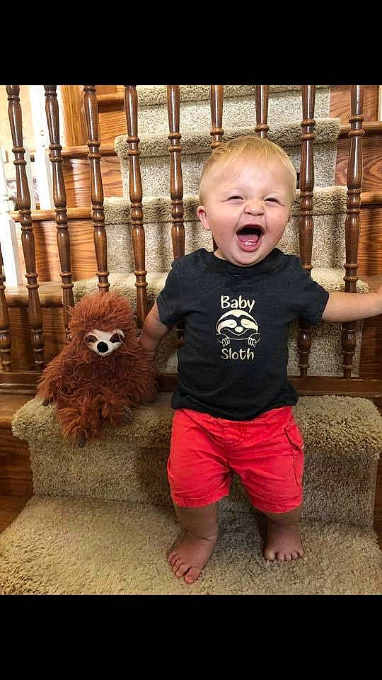 Maverick is registered to the contest to win money with this photo: child, person, toddler