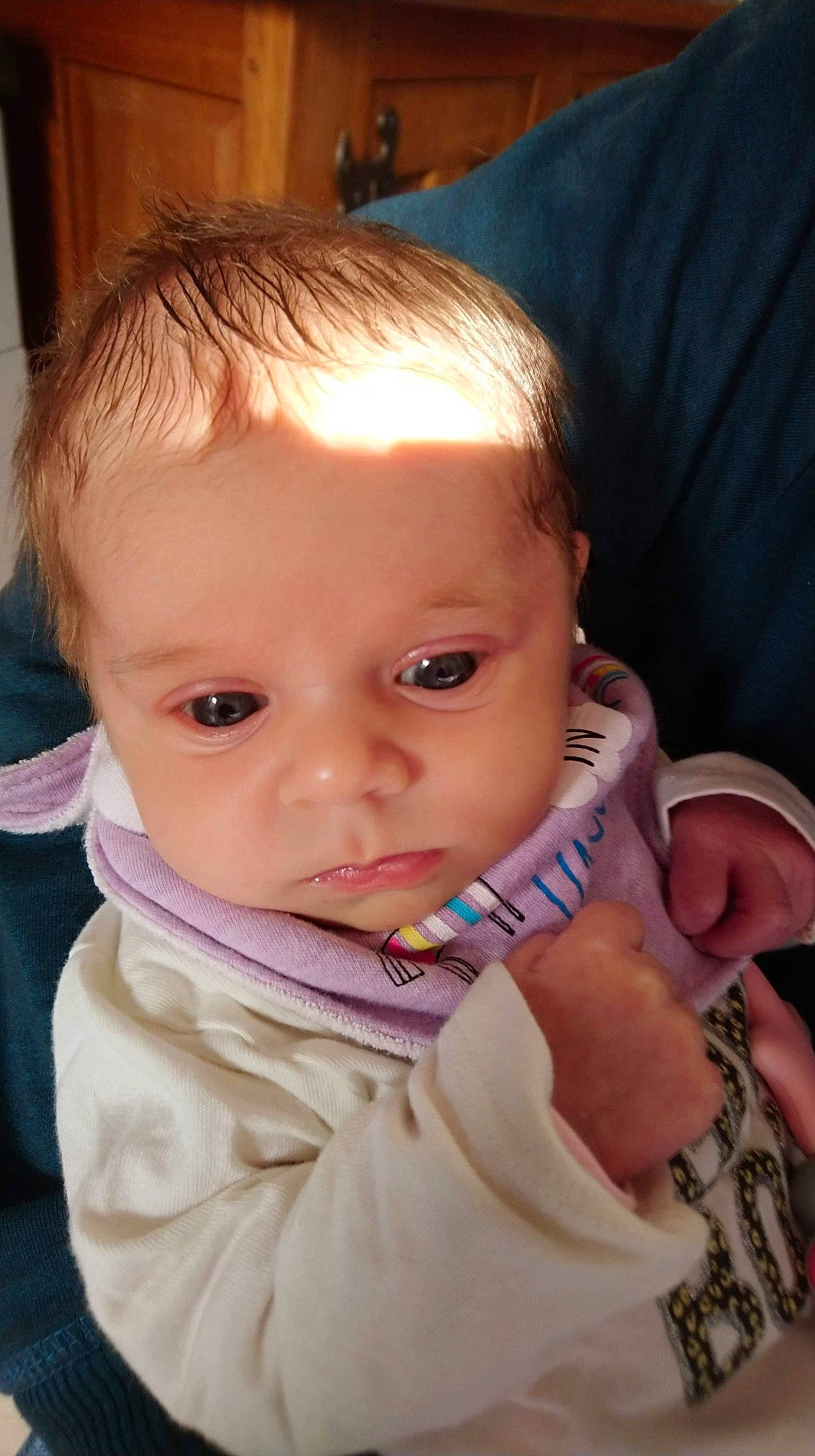 Klara a rejoint le concours — aidez-le/la à gagner de superbes lots ! baby, cheek, child, chin, eye, face, forehead, head, iris, lip, mouth, nose, person, skin, smile, toddler