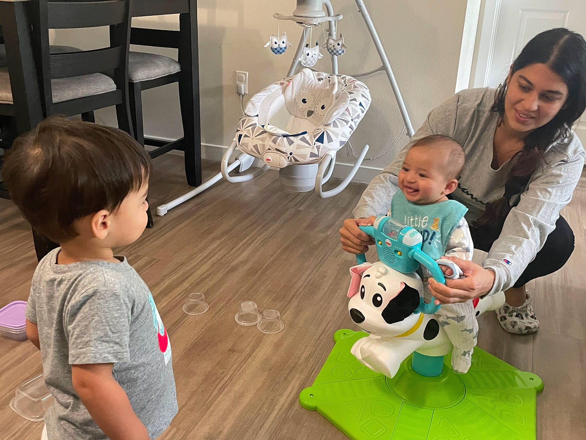 Luciano joined the competition — help win amazing prizes! baby, baby_toddler_clothing, child, comfort, design, event, floor, flooring, fun, happy, joy, leisure, person, play, room, sharing, sitting, smile, t_shirt, toddler