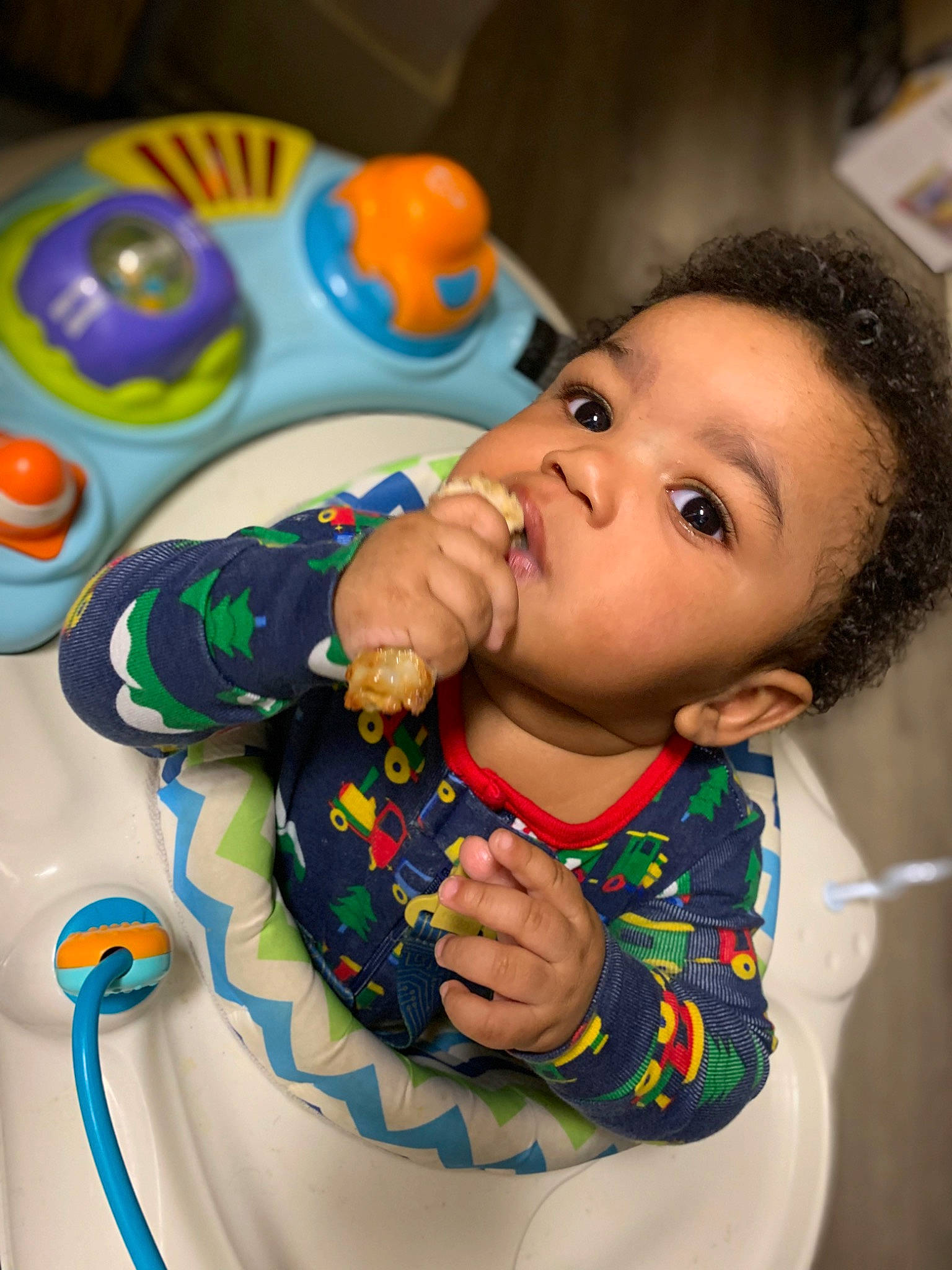 Kaston is registered to the contest to win money with this photo: baby, baby_products, baby_toddler_clothing, baby_toys, cheek, child, drinkware, eyelash, facial_expression, fun, happy, nose, person, plastic, play, room, skin, sweetness, toddler, toy