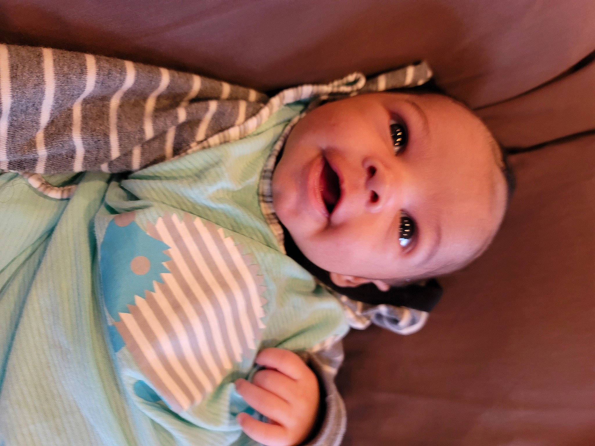 Dean is registered to the contest to win money with this photo: baby, baby_toddler_clothing, cheek, chin, comfort, dress, happy, head, human_body, iris, lip, mouth, nose, person, skin, sleeve, smile, textile, toddler, tree