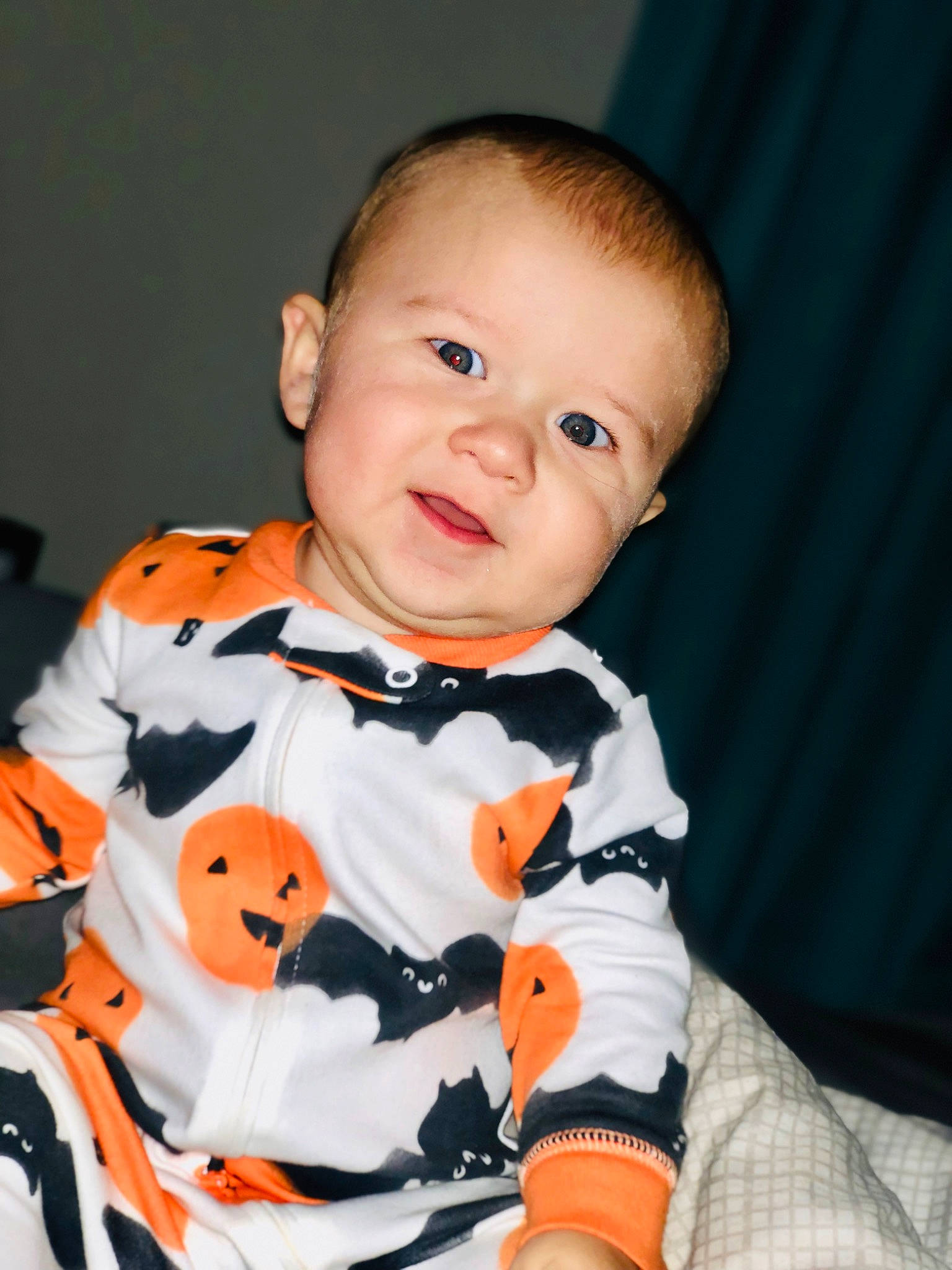Beaux Bryan Larsen is registered to the contest to win money with this photo: baby, baby_toddler_clothing, carmine, cheek, child, chin, collar, comfort, dress_shirt, formal_wear, fun, happy, humour, neck, pattern, person, sleeve, smile, t_shirt, toddler