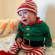 Toby is registered to the contest to win money with this photo: applique, architecture, baby, babylaughing, baseball, baseballcap, baseballglove, beanie, bed, bedroom, blanket, bodypart, bonnet, building, cap, clothing, coat, costume, couch, cushion
