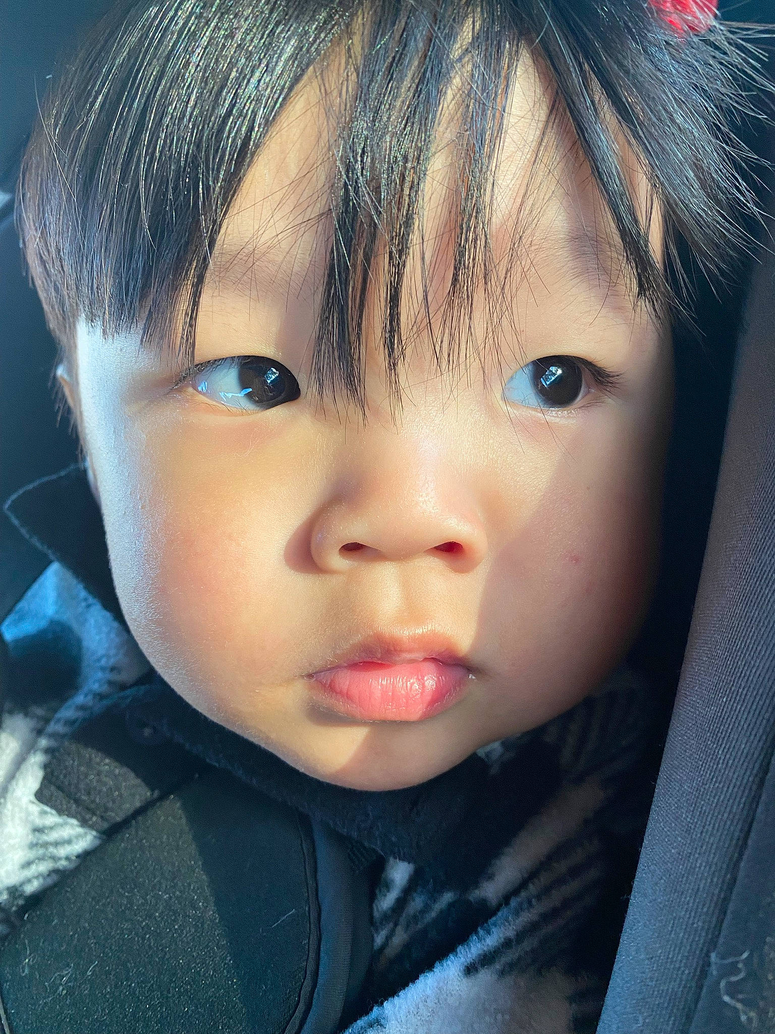 Austin is registered to the contest to win money with this photo: bangs, black_hair, cheek, cool, cosmetics, eye, eyebrow, eyelash, flash_photography, forehead, happy, hime_cut, iris, jaw, lip, long_hair, no_expression, nose, person, skin