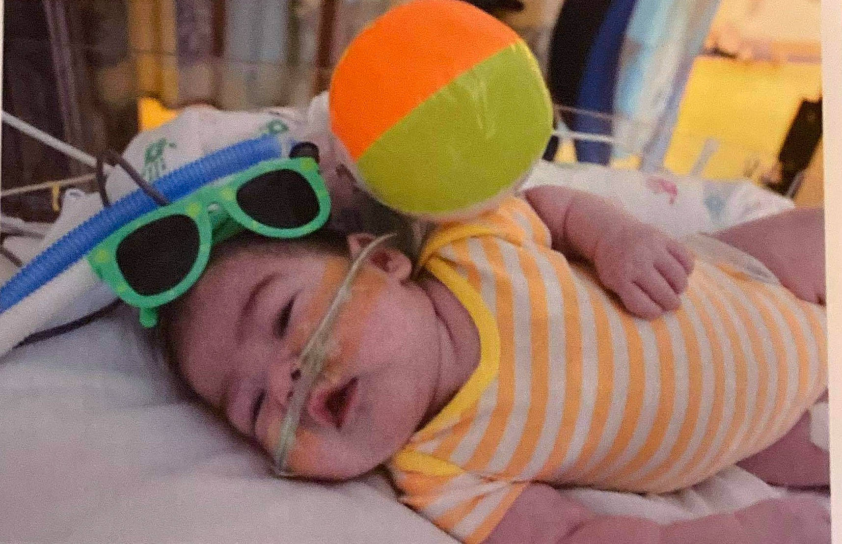 Neo joined the competition — help win amazing prizes! baby, bedtime, child, comfort, event, eyewear, fun, glasses, goggles, happy, leisure, linens, person, personal_protective_equipment, room, service, sleep, stuffed_toy, sunglasses, toddler