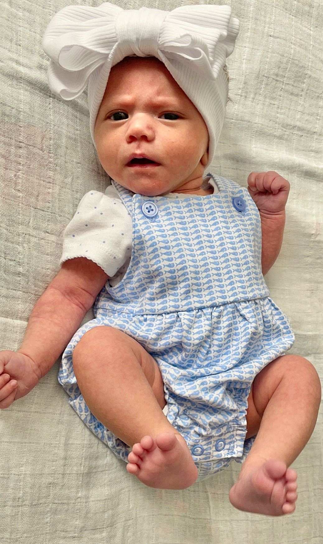 Xyla joined the competition — help win amazing prizes! baby_toddler_clothing, cheek, chin, dress, eye, face, finger, happy, head, headgear, headwear, iris, lip, organ, person, photograph, pink, skin, sleeve, smile