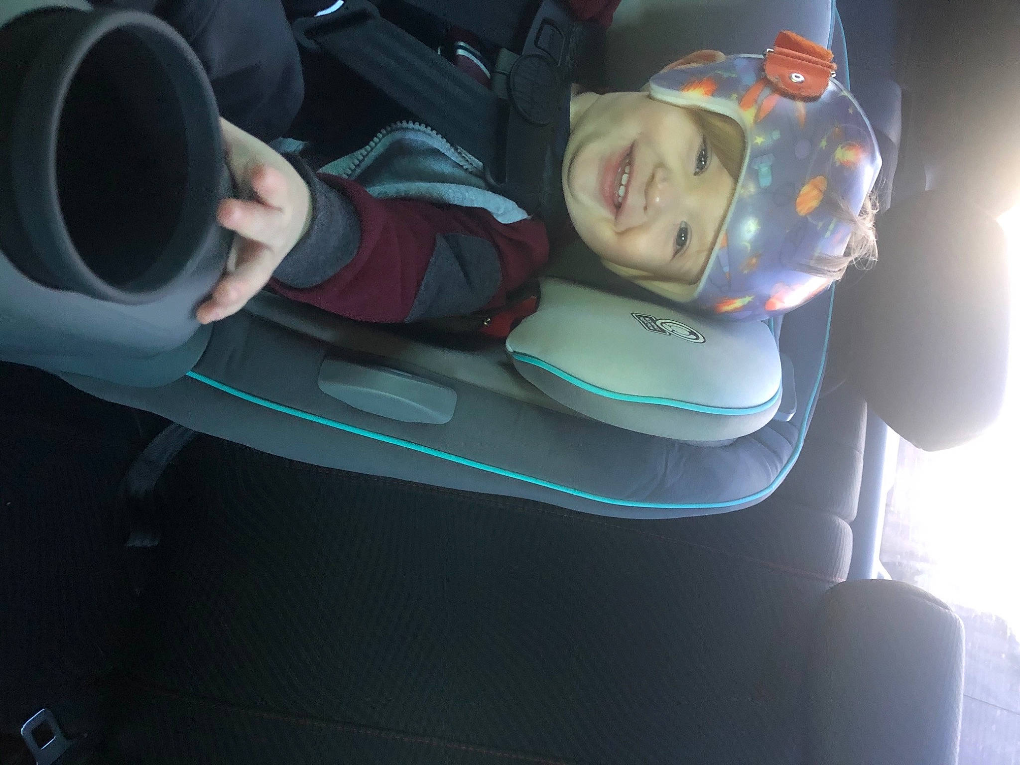 Jaxtyn joined the competition — help win amazing prizes! audio_equipment, auto_part, automotive_design, automotive_exterior, automotive_lighting, automotive_wheel_system, baseball_cap, bumper, car_seat, electric_blue, eyewear, family_car, headwear, helmet, joy, luxury_vehicle, motor_vehicle, person, personal_protective_equipment, smile
