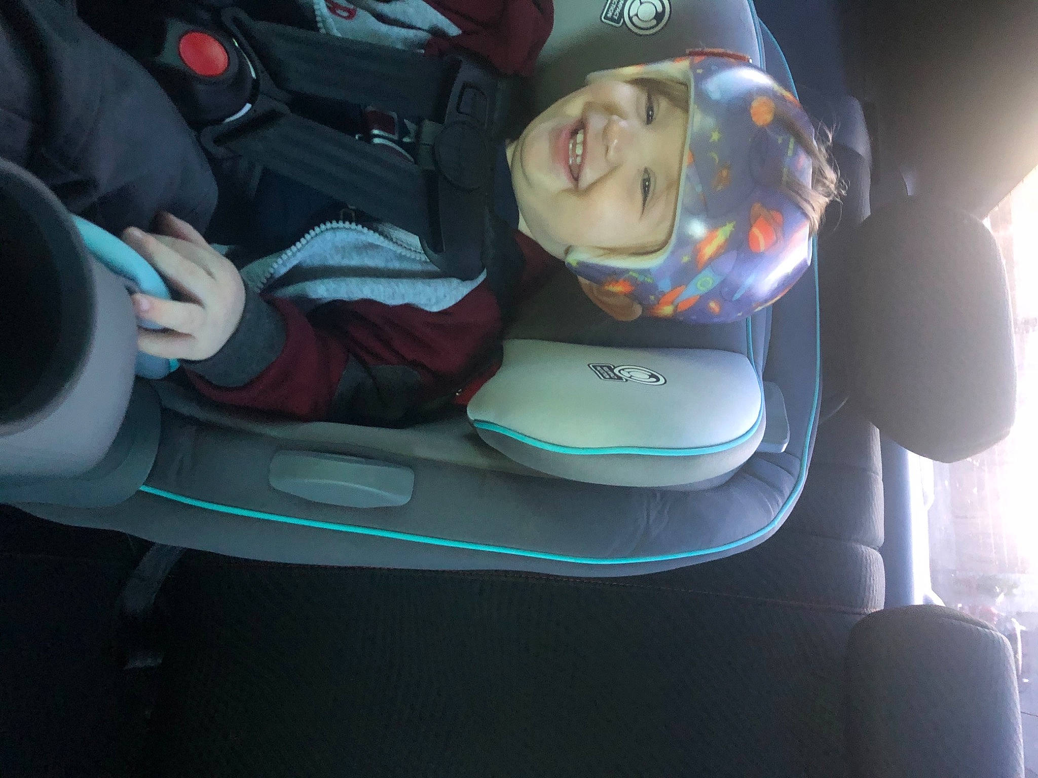 Jaxtyn joined the competition — help win amazing prizes! auto_part, automotive_design, automotive_exterior, automotive_lighting, automotive_mirror, bumper, car, car_seat, electric_blue, electronic_device, family_car, fun, gadget, headwear, joy, motor_vehicle, person, personal_protective_equipment, steering_part, steering_wheel