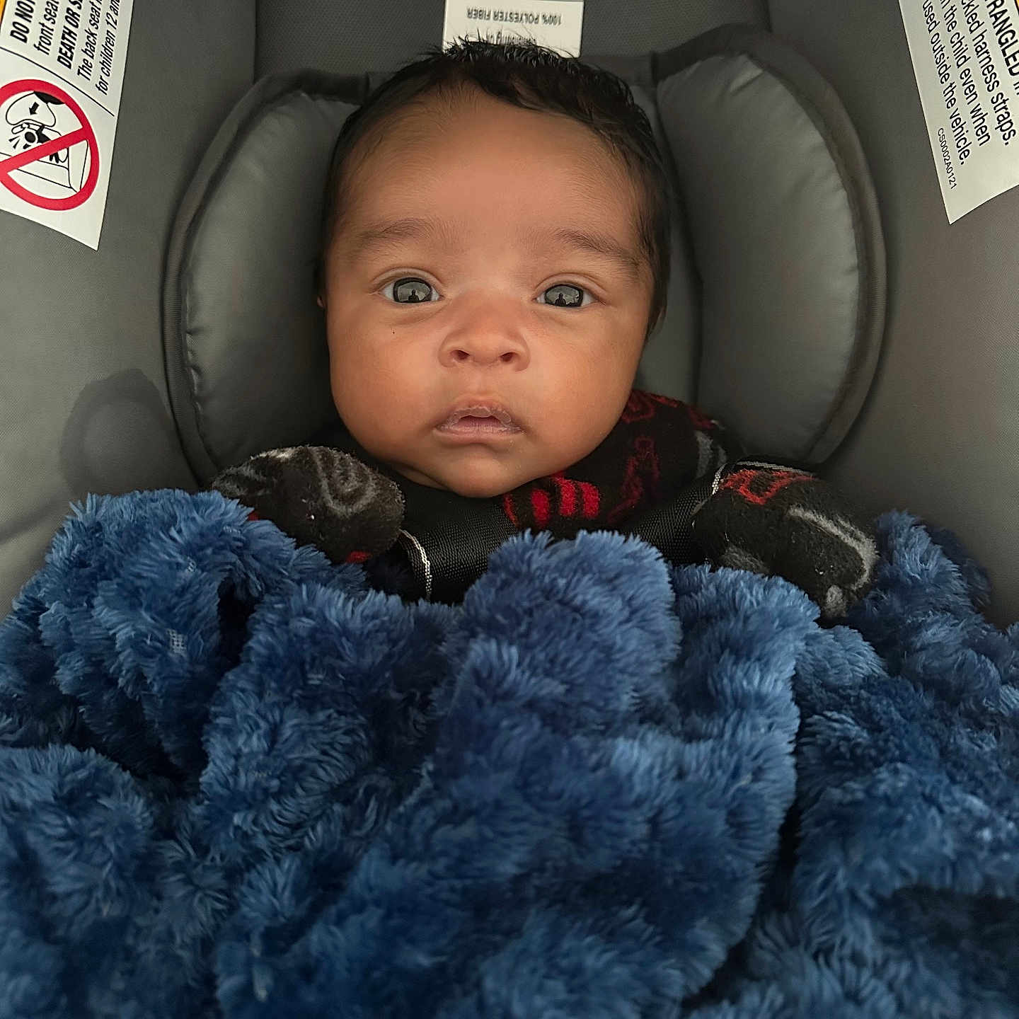 Desani joined the competition — help win amazing prizes! baby, blanket, car, car_interior, carseat, clothing, coat, cushion, face, furniture, head, homedecor, jacket, newborn, person, photography, portrait, sleeping, transportation, vehicle