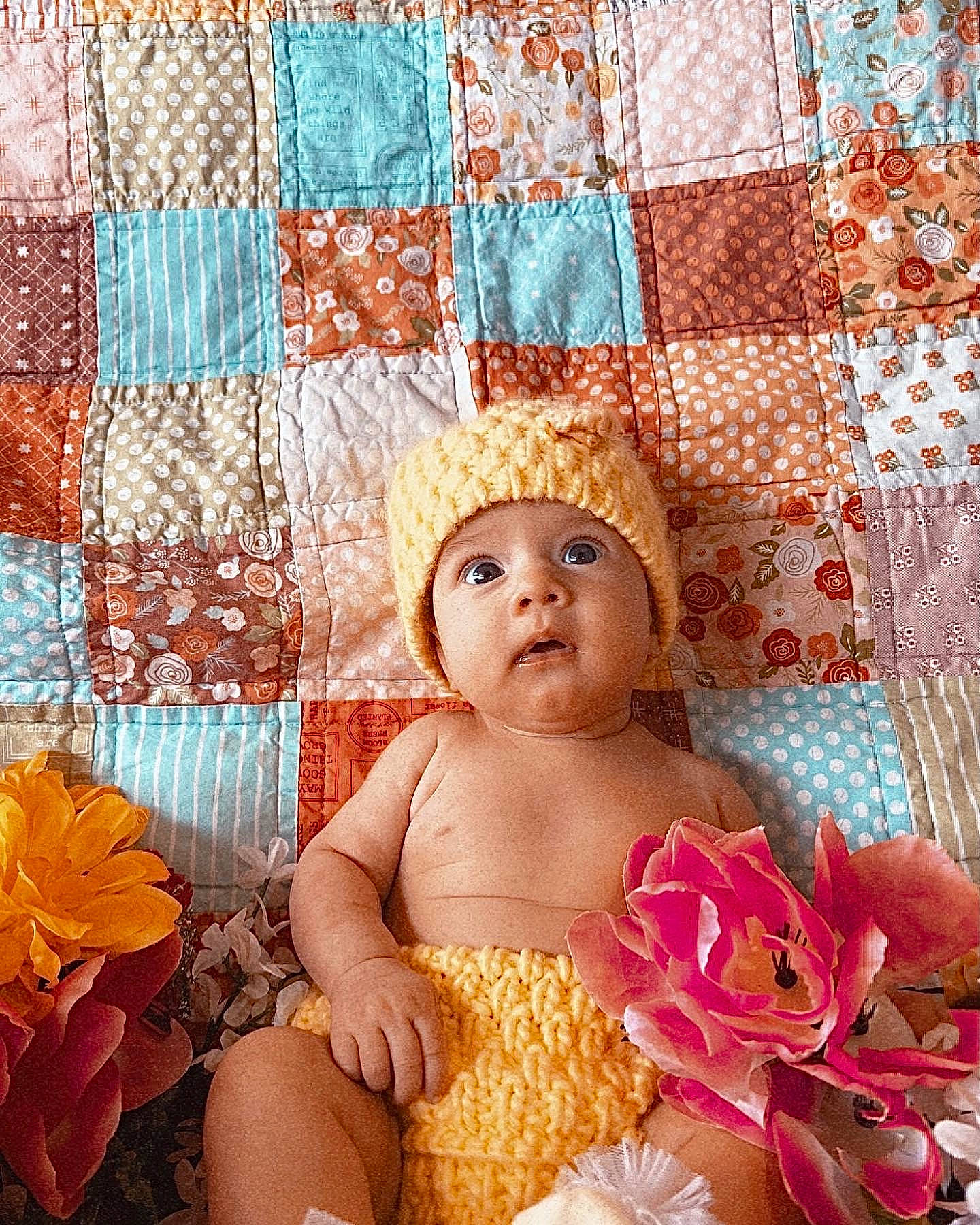 Ellianna joined the competition — help win amazing prizes! art, baby, beauty, bedding, chair, child, event, eye, face, fashion_accessory, flooring, happy, headwear, linens, magenta, pattern, person, petal, pink, room