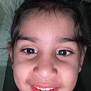 Gursher joined the competition — help win amazing prizes! child, face, smile, selfie, hair_bun, closeup, eyes, person, portrait, happy, skin, eyebrows, mouth, indoor, childhood, young, cute, expression, head, flash