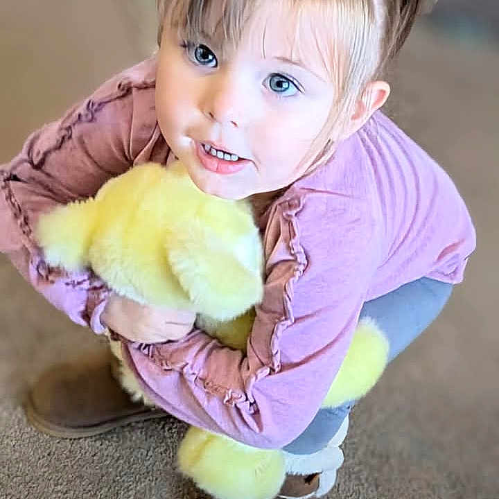 River joined the competition — help win amazing prizes! baby, babycrawling, blonde, child, clothing, crawling, face, female, girl, hair, happy, head, person, photography, portrait, sitting, sleeve, smile