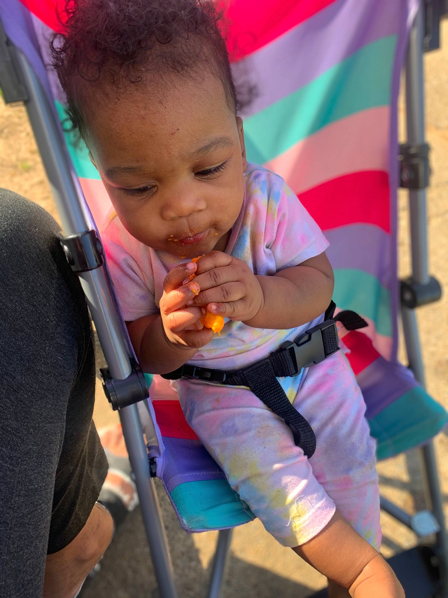 Jamiyah joined the competition — help win amazing prizes! baby, baby_carriage, baby_products, beauty, chair, child, event, fun, hand, happy, iris, leisure, magenta, person, recreation, sitting, skin, smile, snapshot, tire