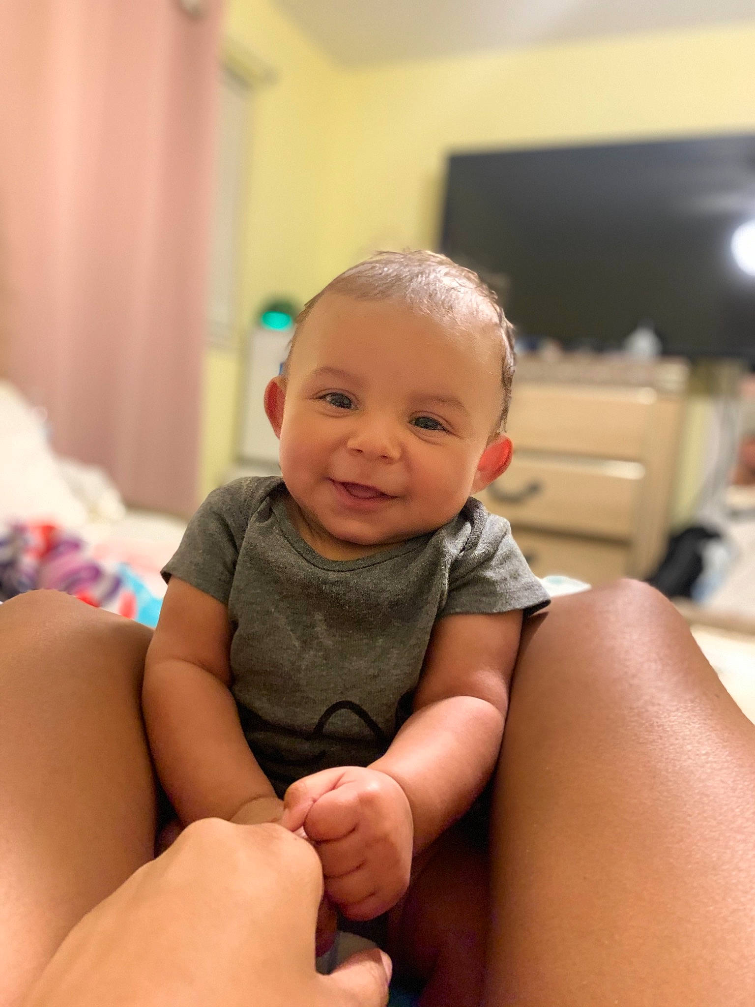 Ezriel joined the competition — help win amazing prizes! arm, baby, cheek, child, finger, hand, joy, leg, muscle, neck, person, sitting, skin, thigh, thumb, toddler, vacation