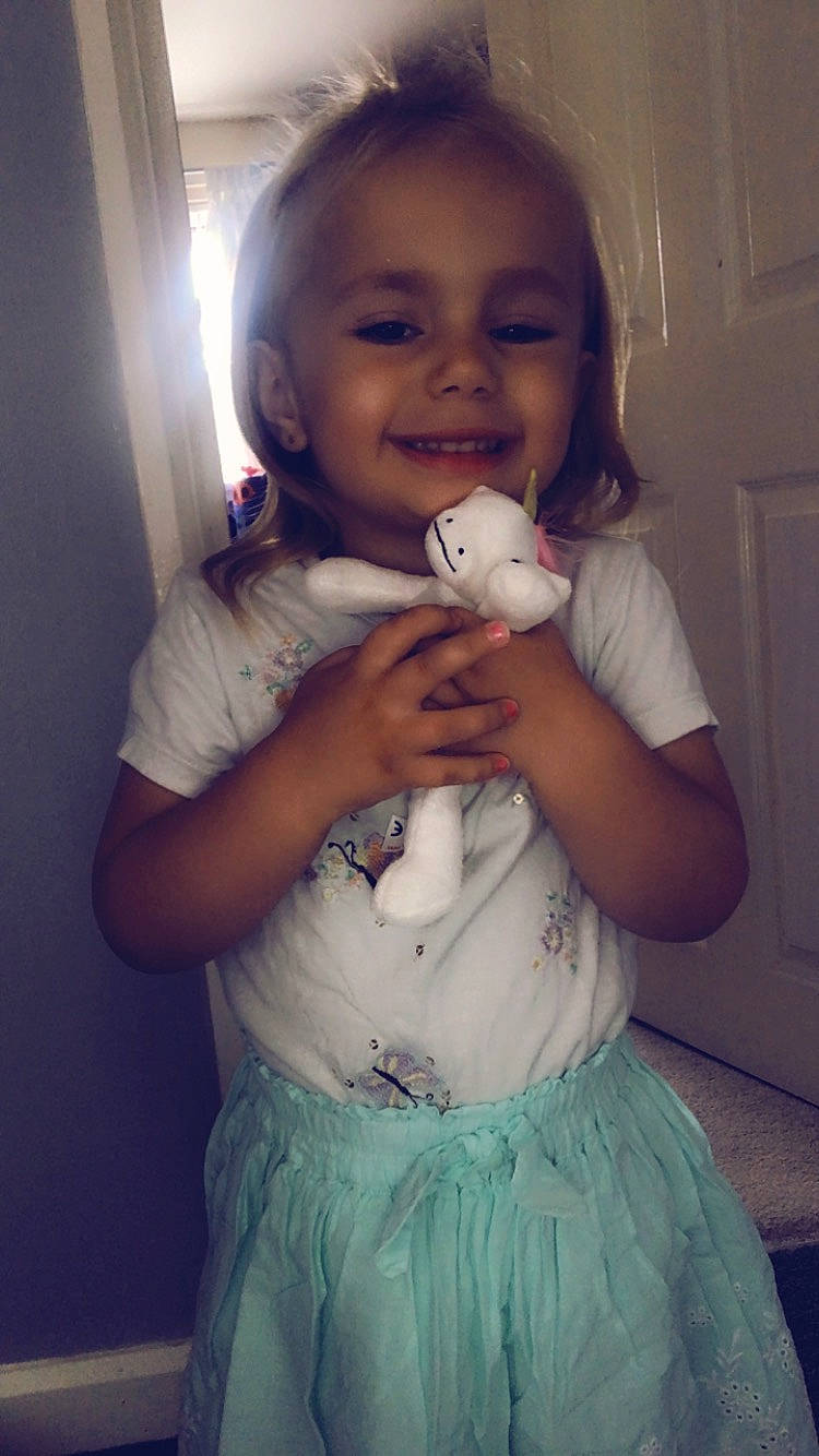 Lilly-mae joined the competition — help win amazing prizes! arm, eyebrow, eyelash, face, finger, flash_photography, gesture, hair, happy, iris, joint, joy, lip, neck, organ, person, pink, shoulder, skin, sleeve