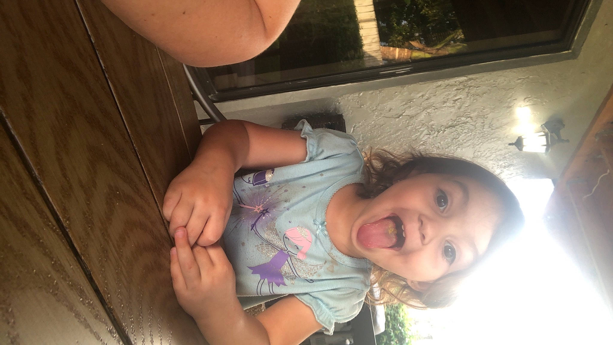 Julie joined the competition — help win amazing prizes! baby, baby_toddler_clothing, cheek, child, elbow, eye, eyebrow, fun, hand, happy, head, human_leg, iris, lip, mouth, nose, person, skin, smile, surprise