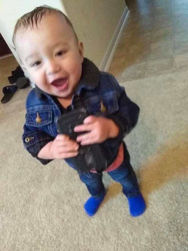 Xzavier joined the competition — help win amazing prizes! arm, baby, blue, cheek, child, cool, facial_expression, footwear, head, joint, leg, nose, outerwear, person, play, product, shoe, skin, smile, standing