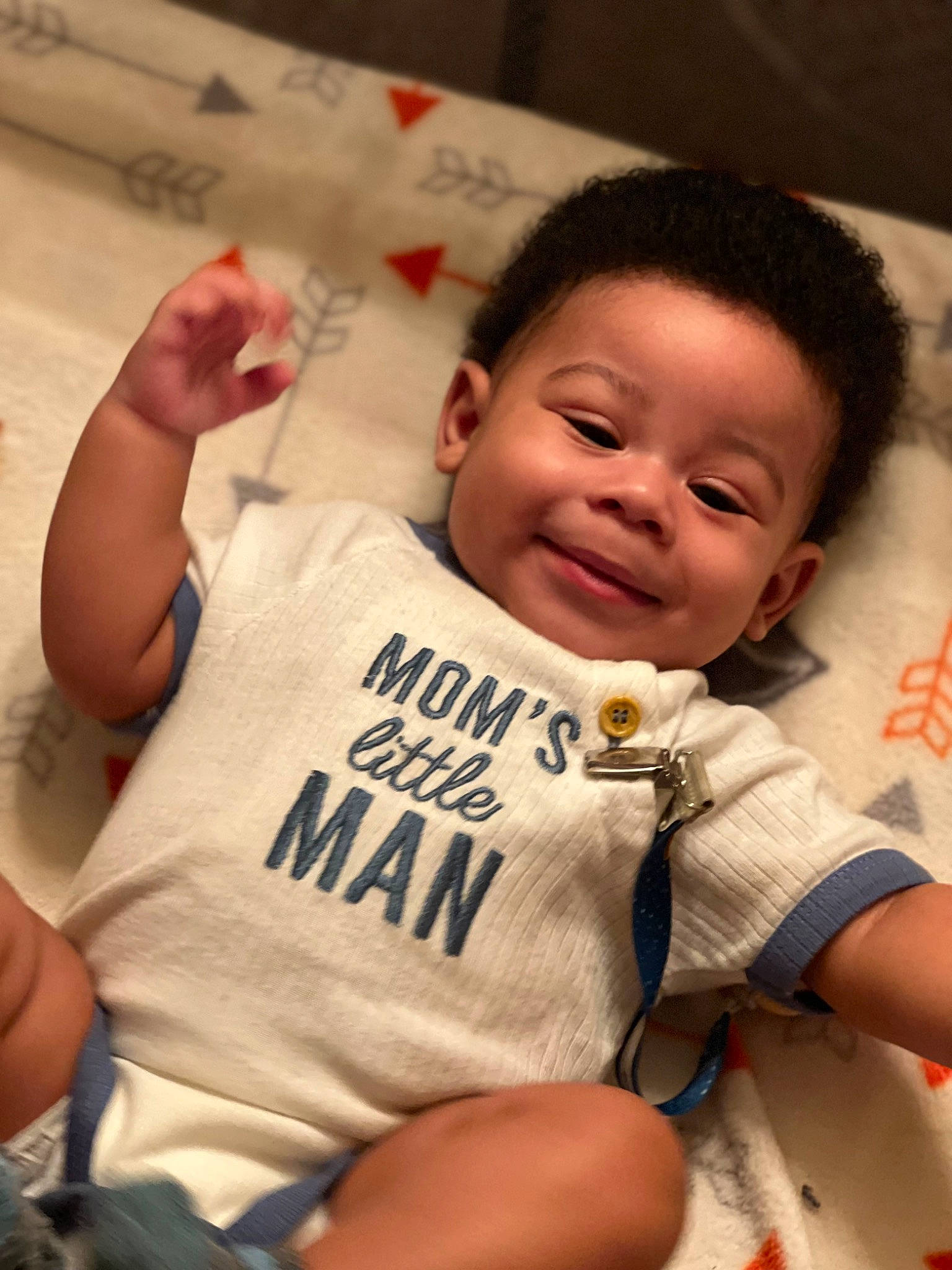 Braylon is registered to the contest to win money with this photo: baby, cheek, child, chin, comfort, elbow, eye, facial_expression, finger, fun, gesture, hairstyle, happy, joy, mouth, nose, person, product, skin, sleeve